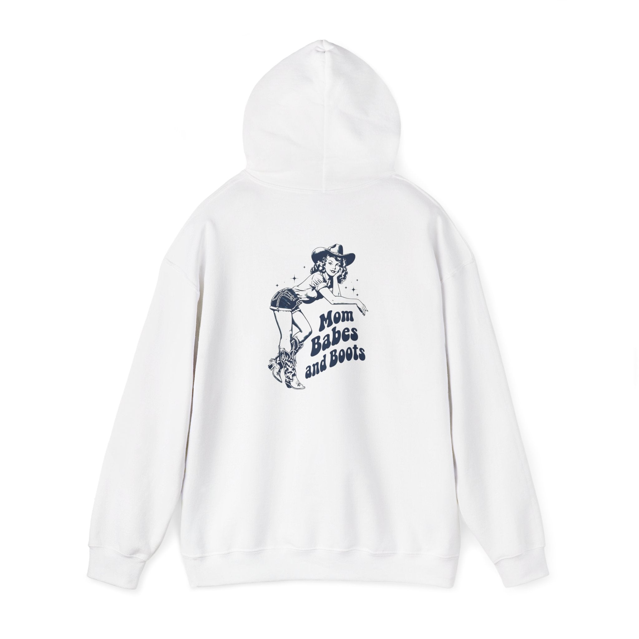Mom Babes and Boots - Graphic Hoodie