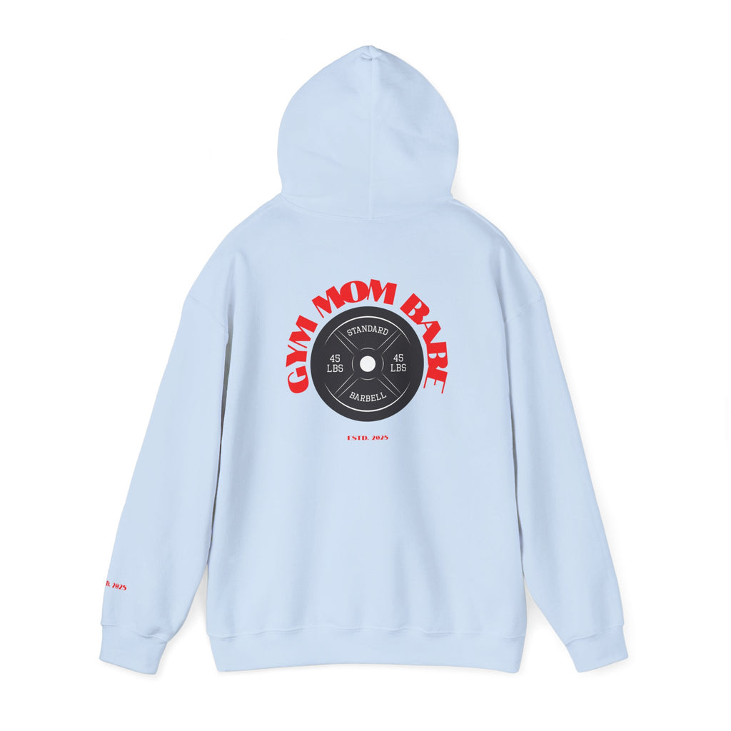 Gym Mom Babe - Weight Graphic Hoodie