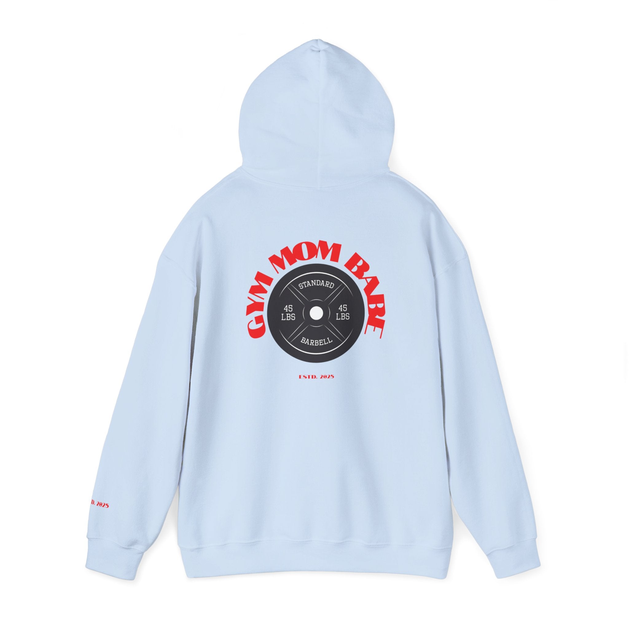 Gym Mom Babe - Weight Graphic Hoodie