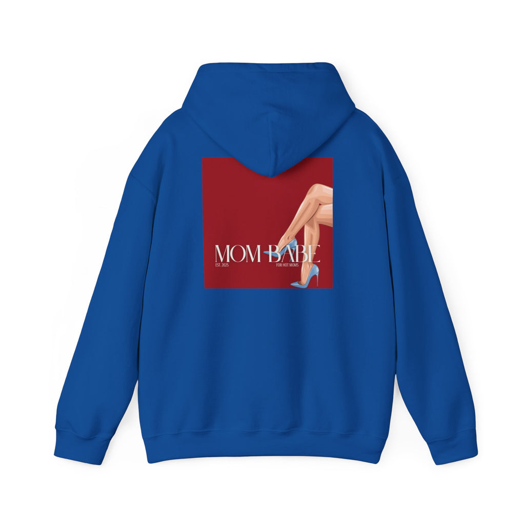 Mom Babe For Hot Moms - Blue Heels Graphic Hoodie