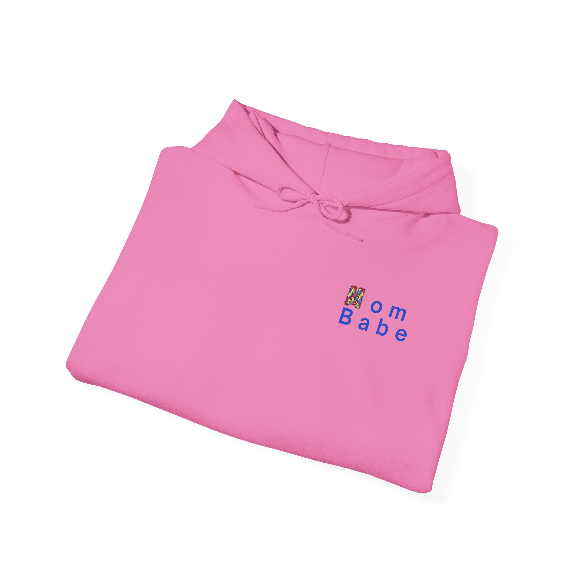 Mom Babe Autism Advocate - Graphic Hoodie