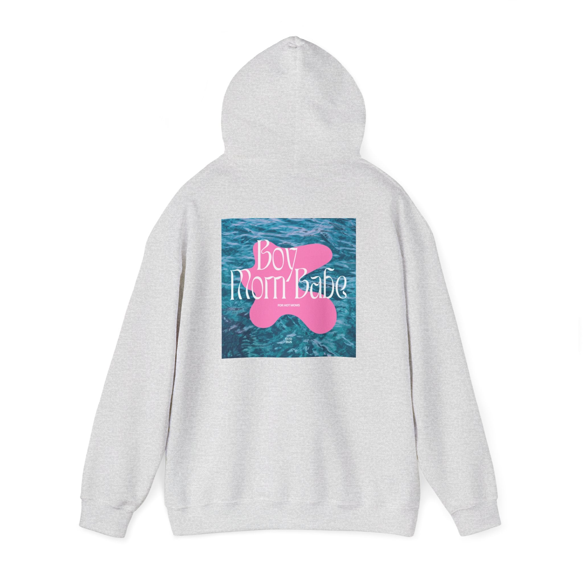 Boy Mom Babe — Water Graphic Hoodie