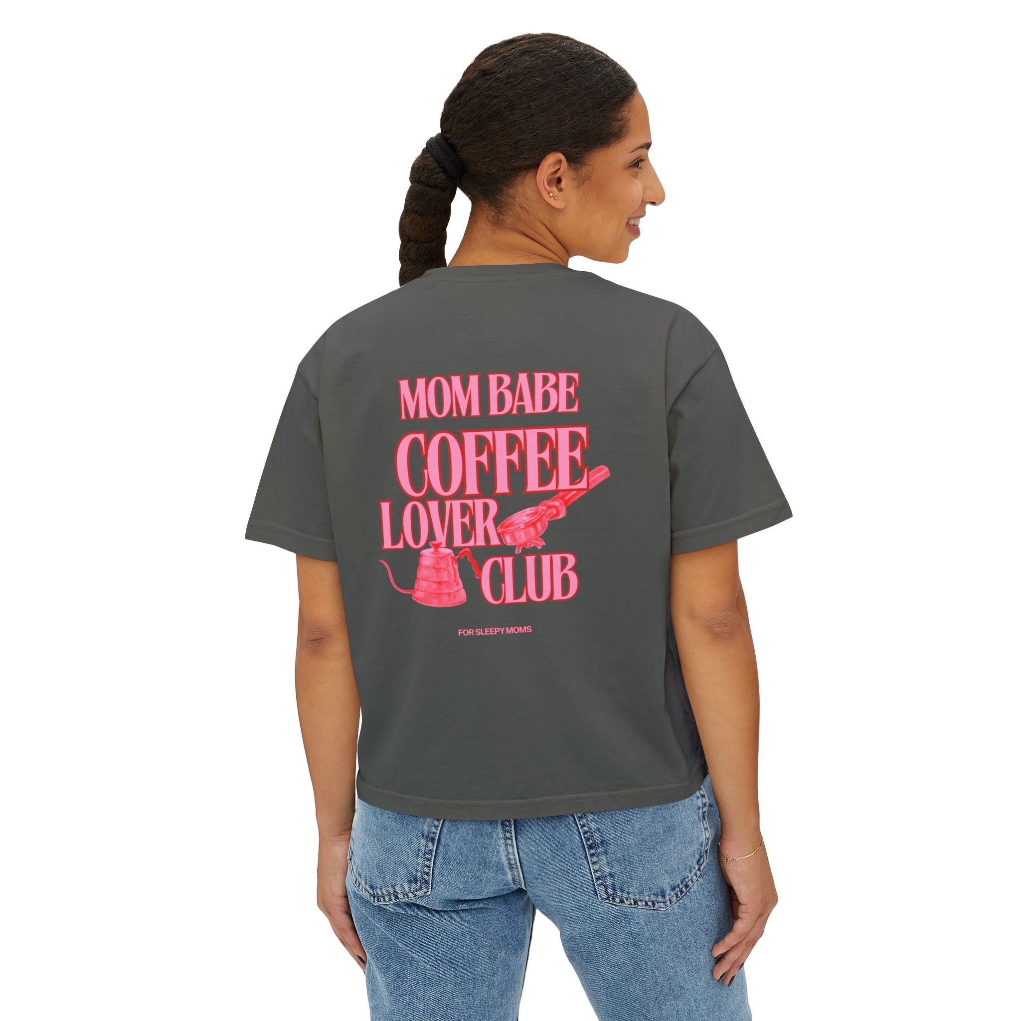 Mom Babe Coffee Lover Club - Graphic Tee