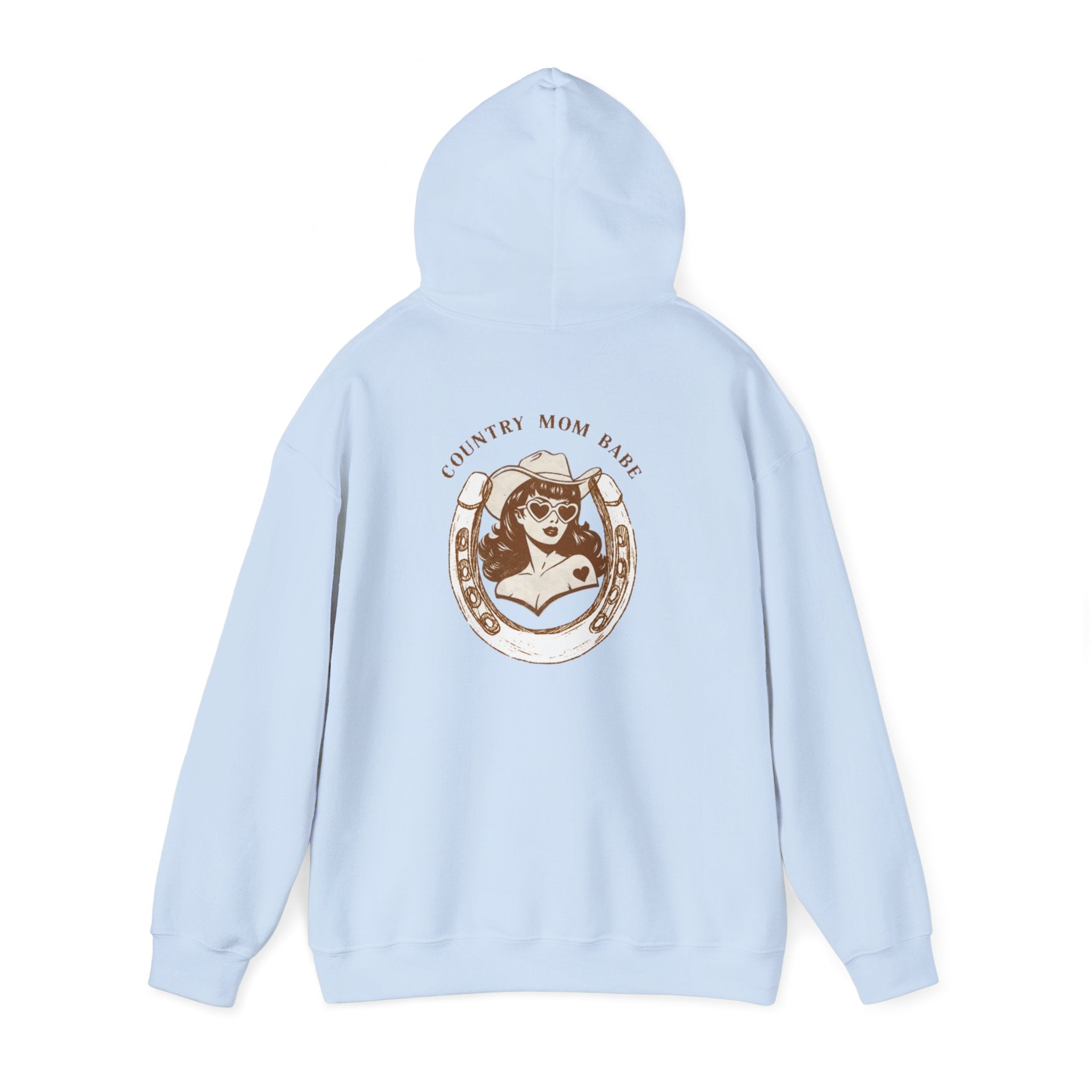 Country Mom Babe - Rodeo Cowgirl Graphic Hoodie