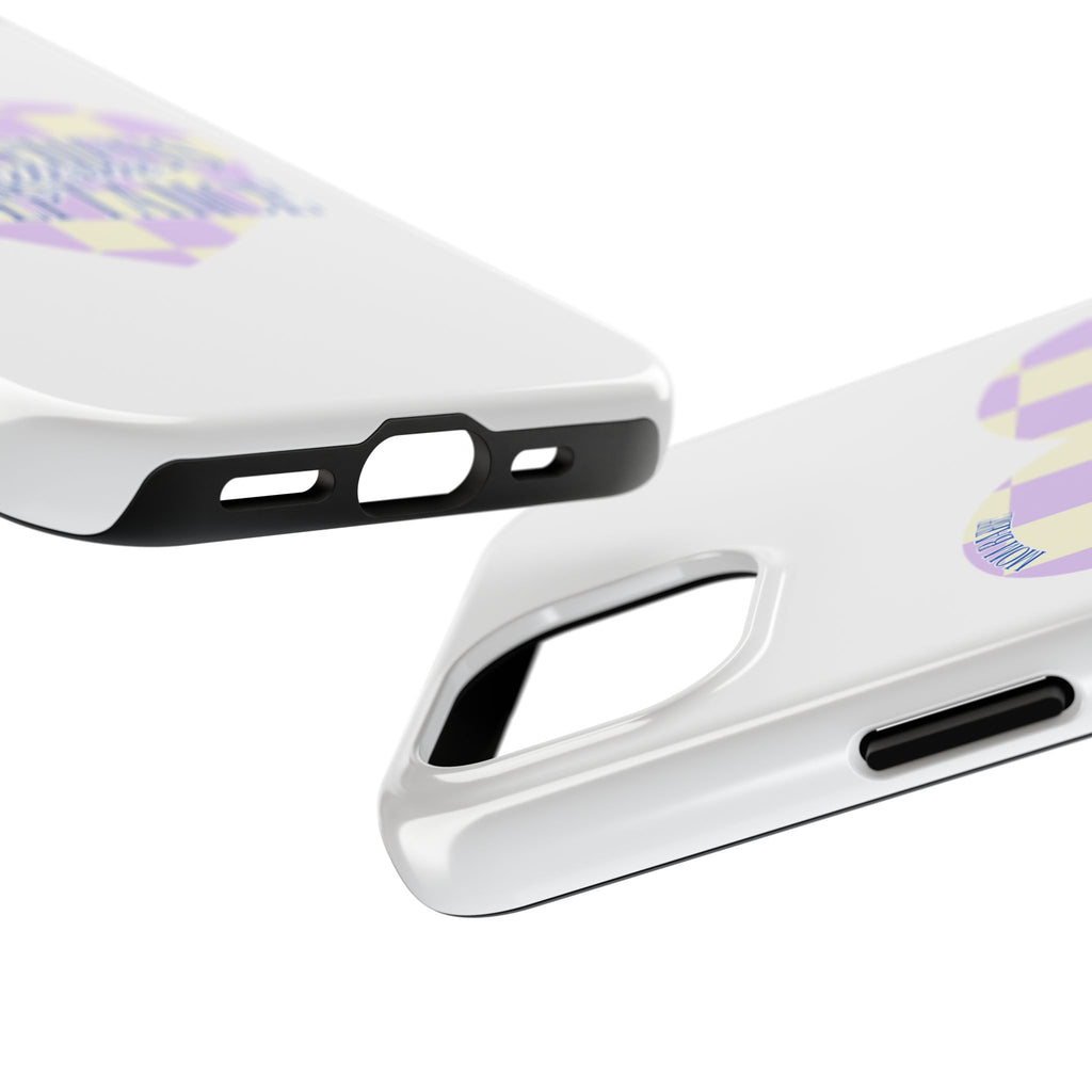 Autism Awareness and Acceptance — Checkered Heart Phone Case
