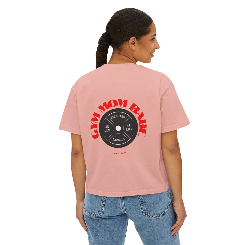 Gym Mom Babe — Weight Graphic Tee