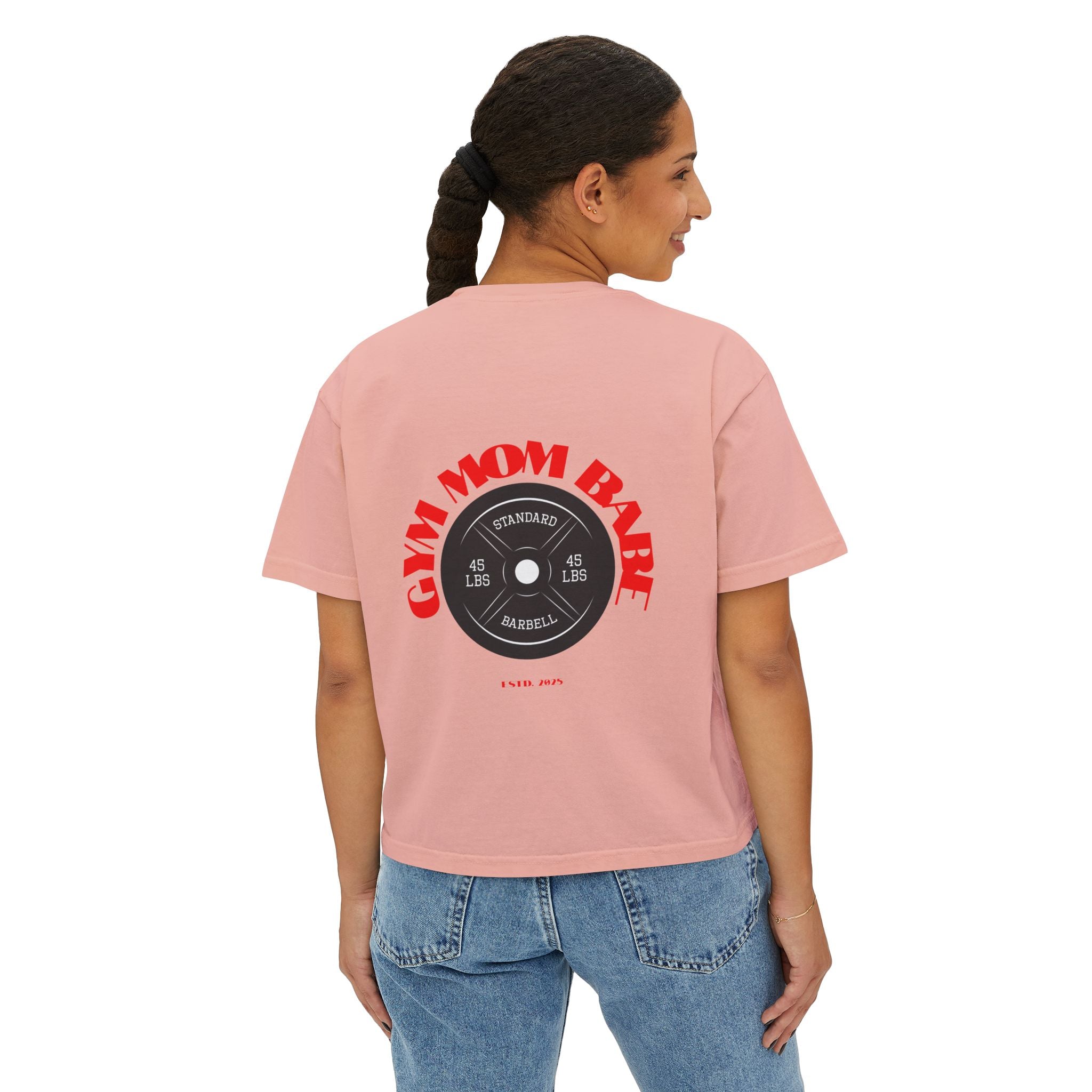 Gym Mom Babe — Weight Graphic Tee