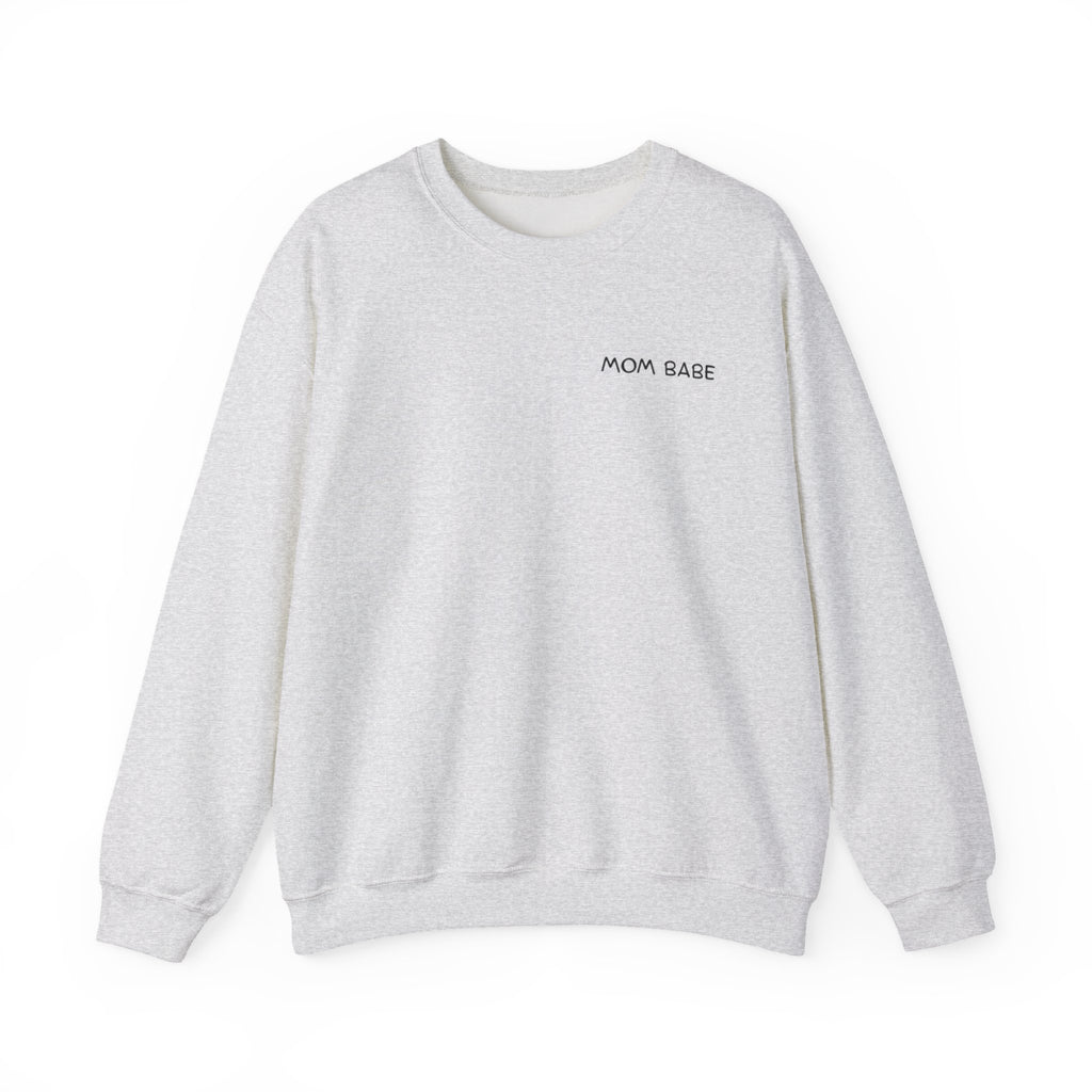 Mom Babe For Hot Moms - Retro Pop Art Graphic Sweatshirt