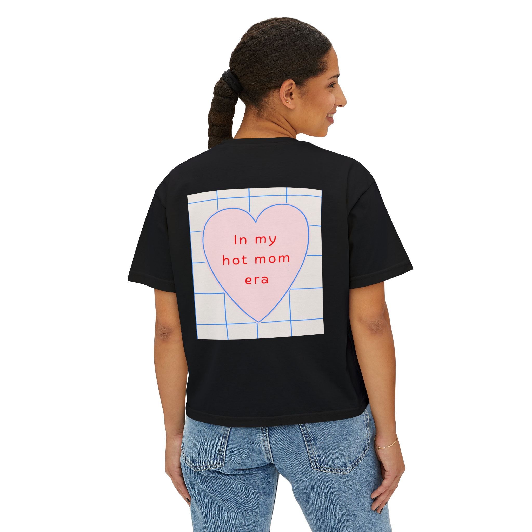 In My Hot Mom Era - Heart Graphic Tee