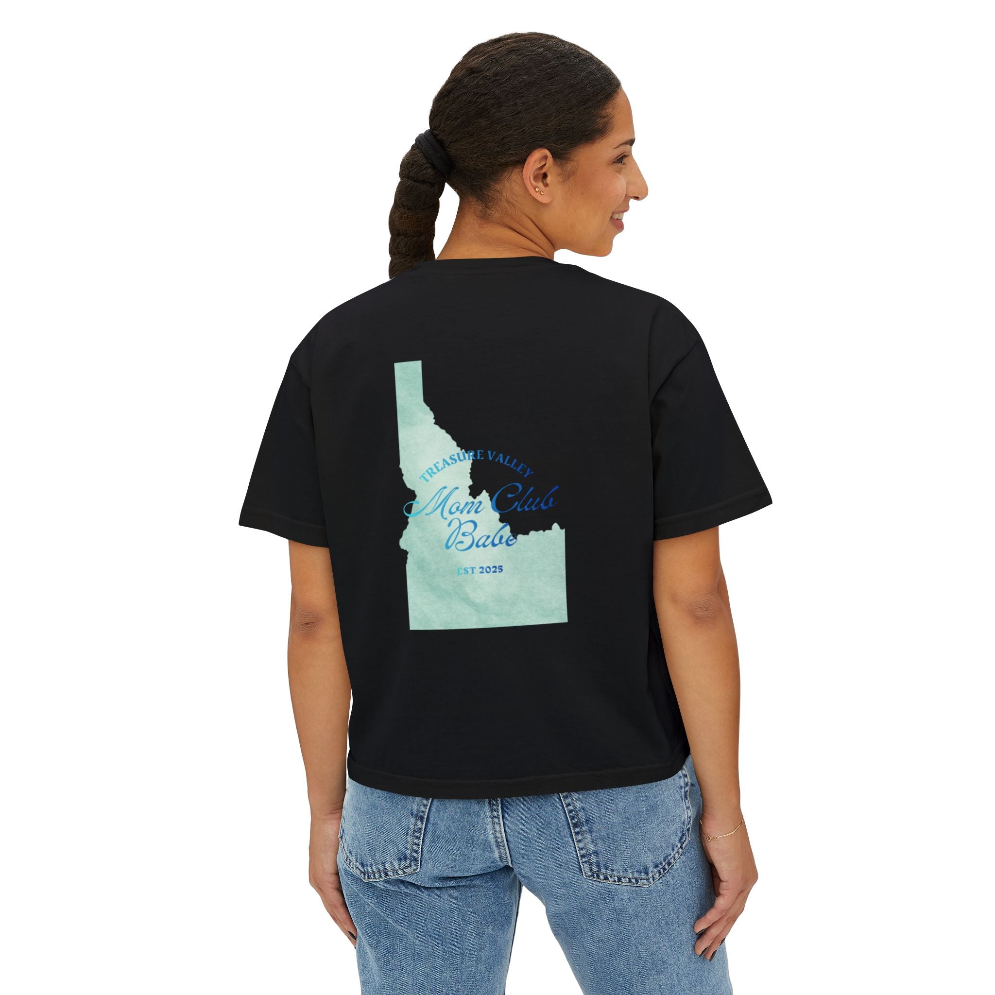 Treasure Valley Mom Club Babe  — Idaho Graphic Tee