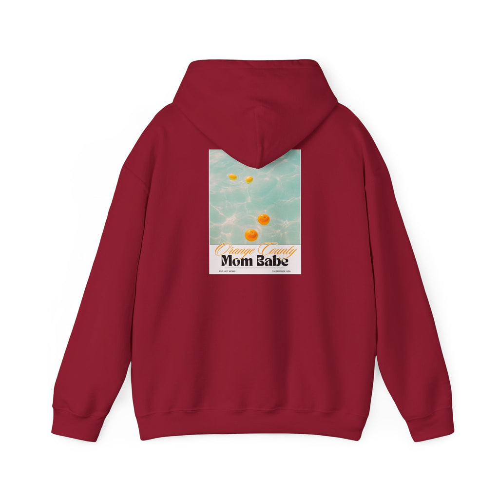 Orange County Mom Babe - Pool Graphic Hoodie