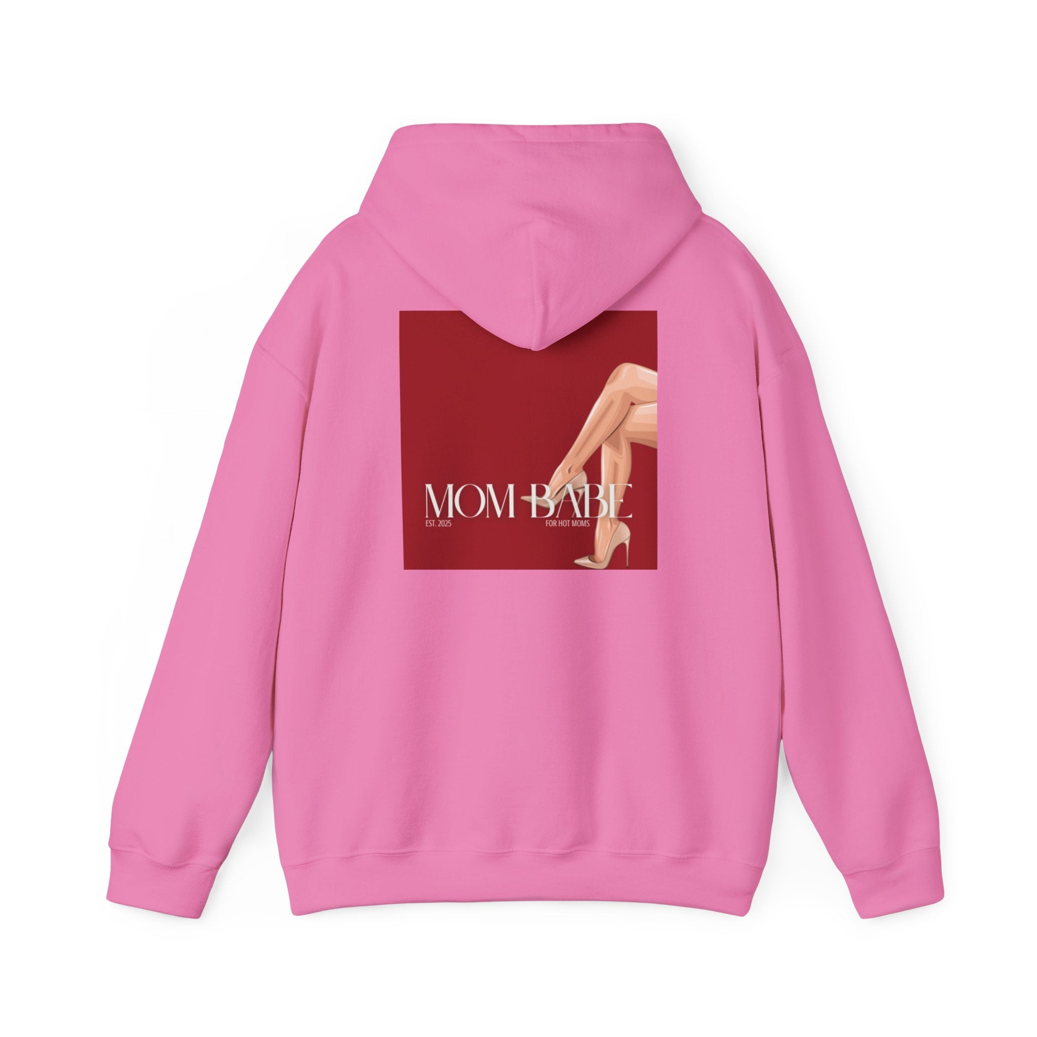 Mom Babe For Hot Moms - Beige Heels Graphic Hoodie