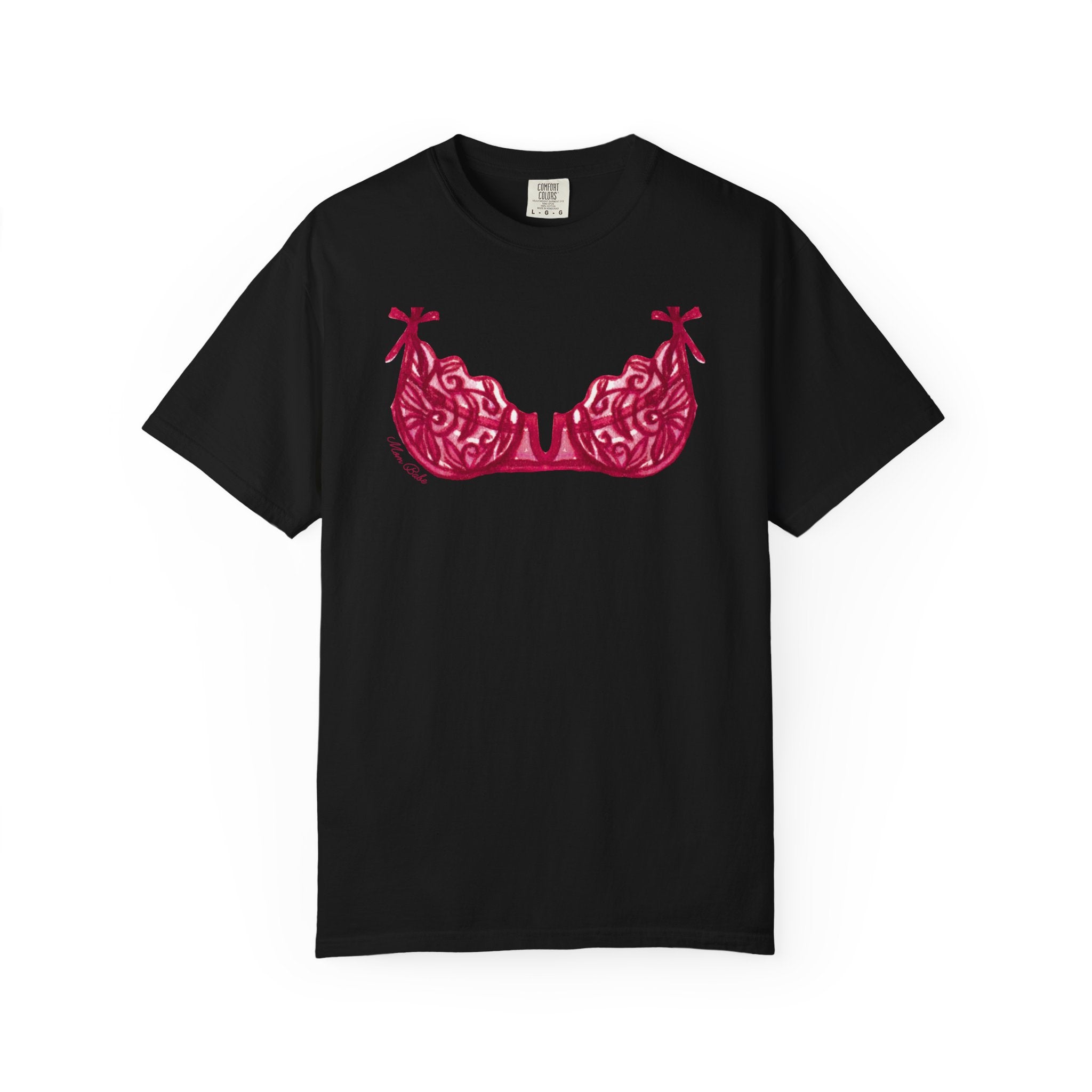 MILF Mom Babe - Bra Tee Pink