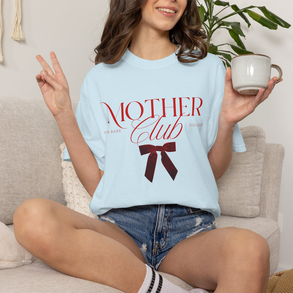 Mother Club Mom Babe Exclusive Tee - Ruby