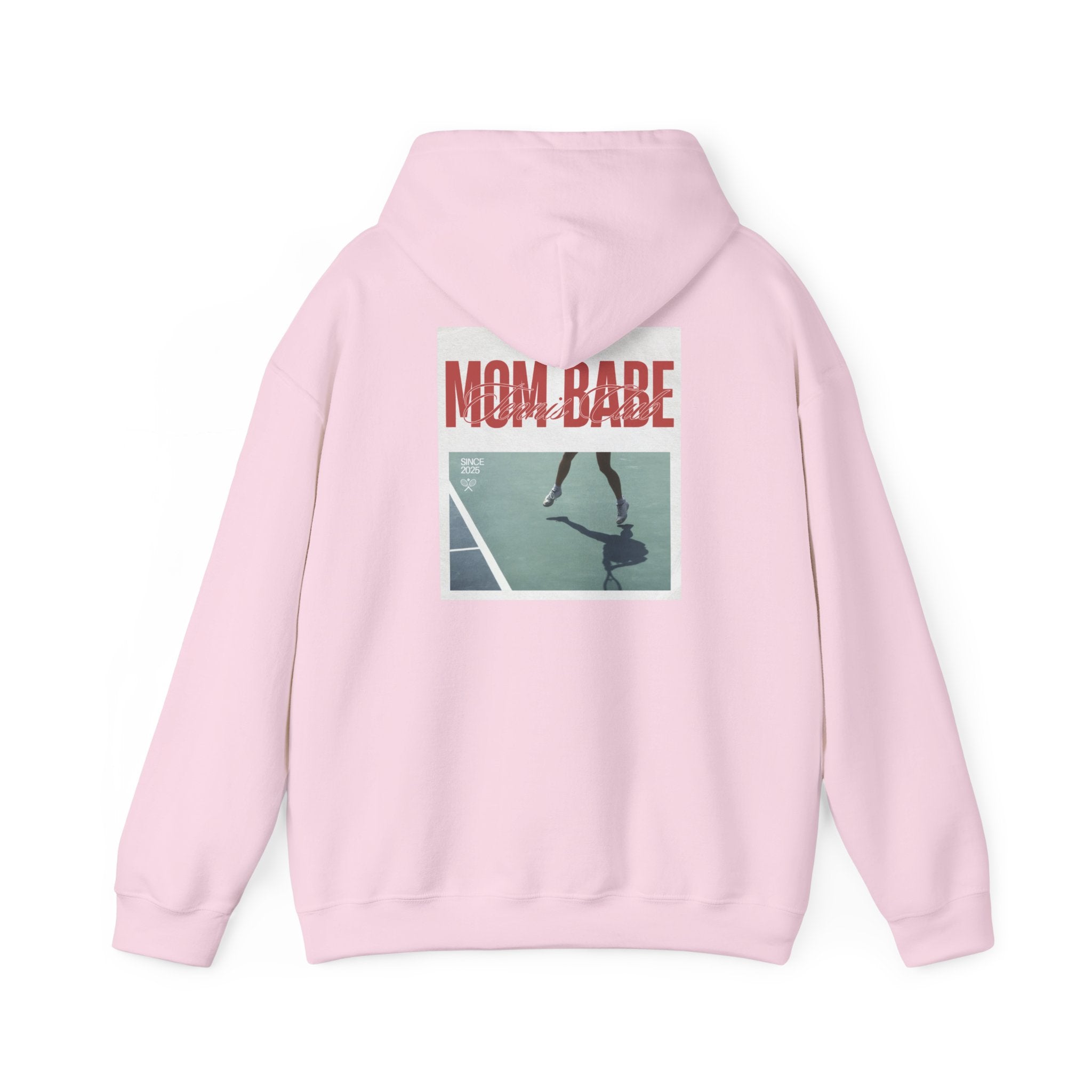 Mom Babe Tennis Club - Graphic Hoodie