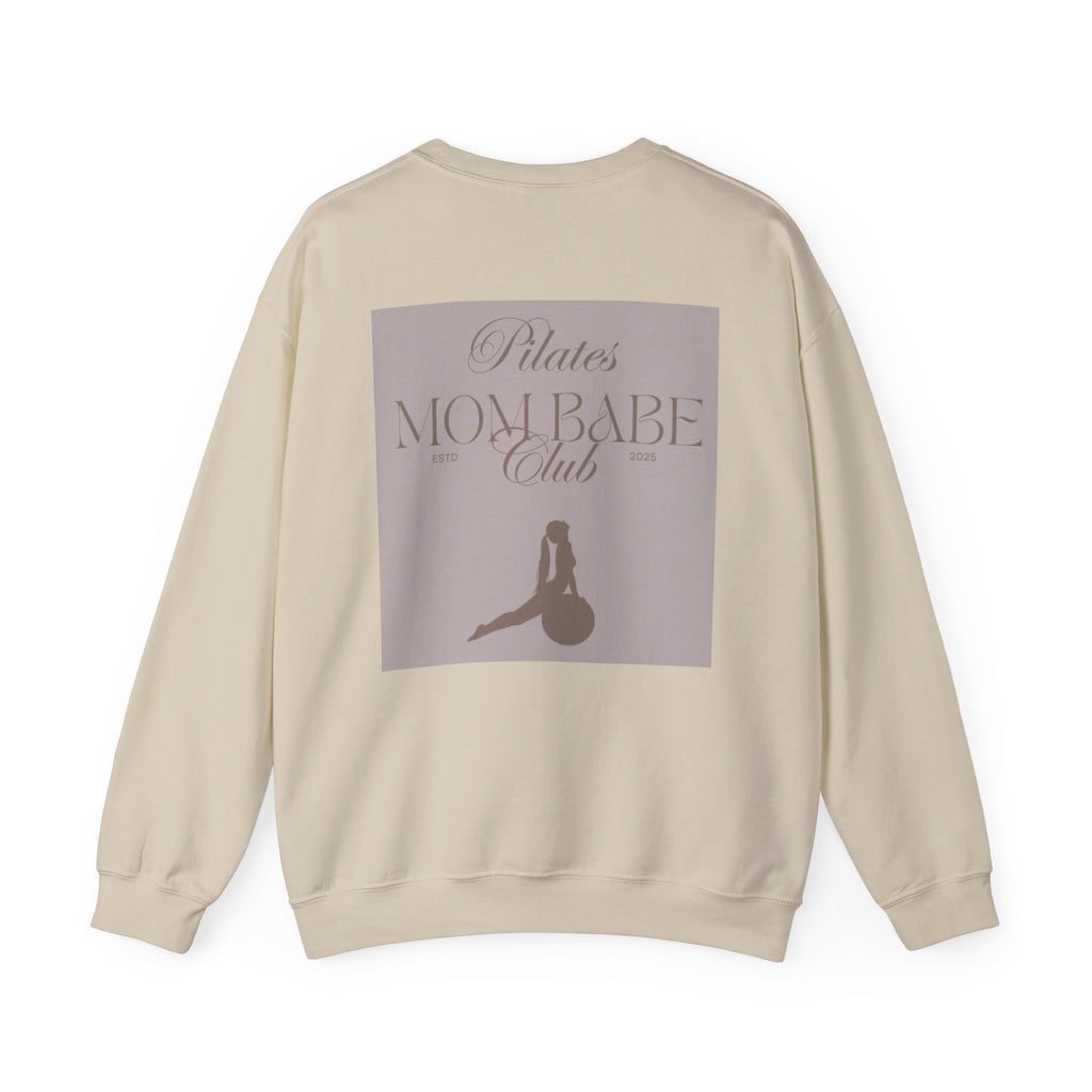 Pilates Mom Babe Club — Workout Graphic Sweatshirt