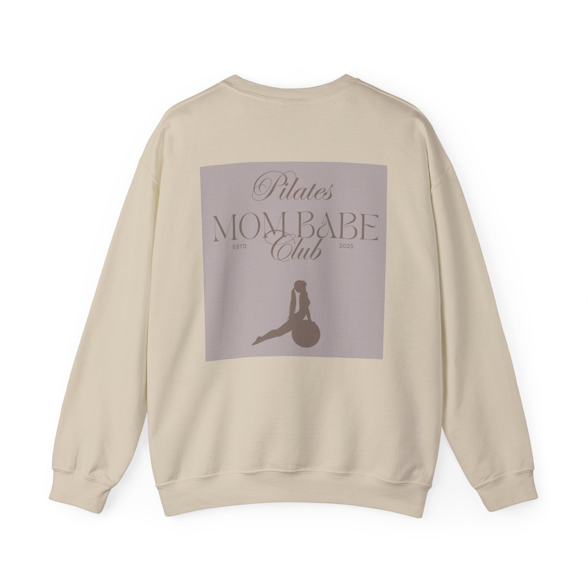 Pilates Mom Babe Club — Workout Graphic Sweatshirt