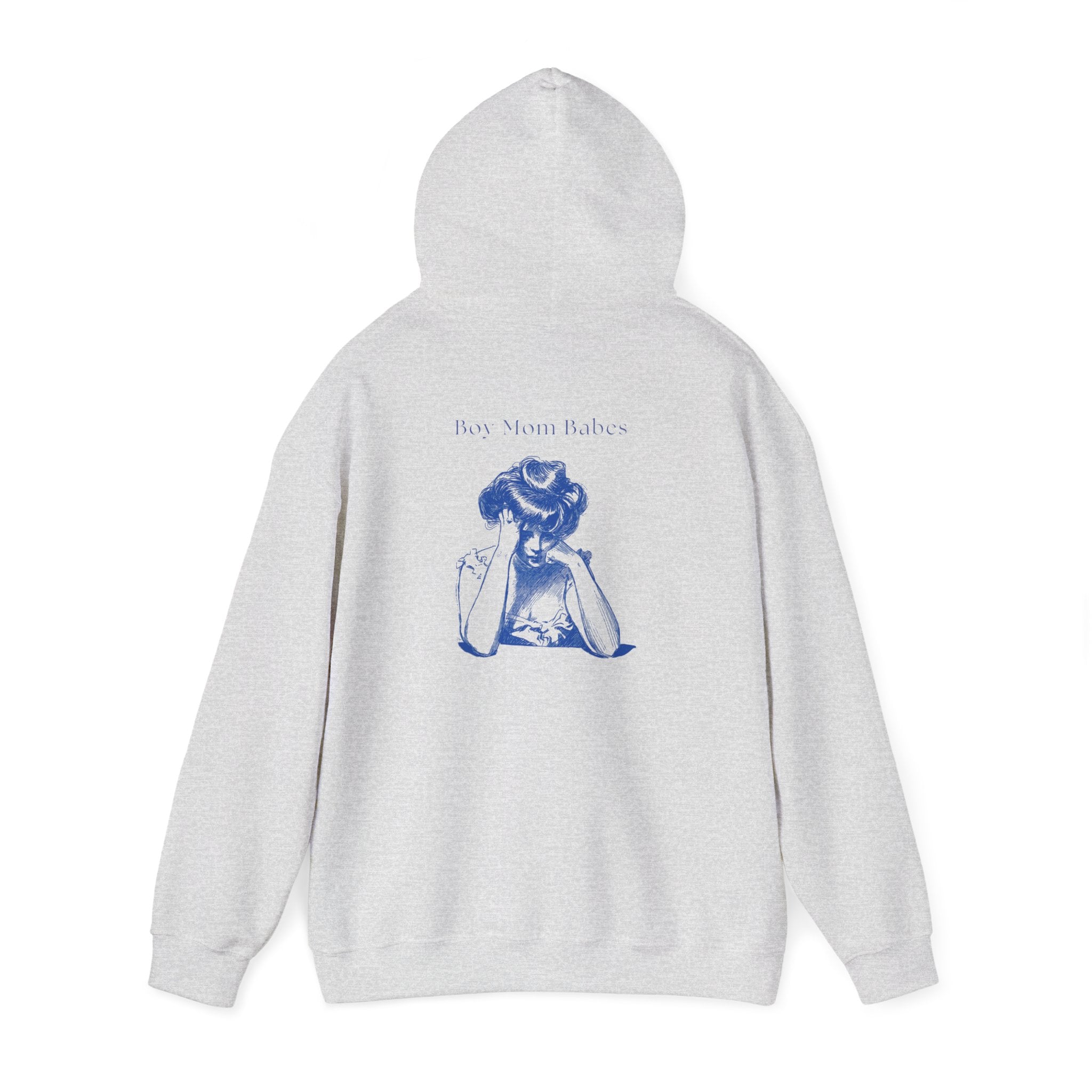 Boy Mom Babe - Vintage Graphic Hoodie