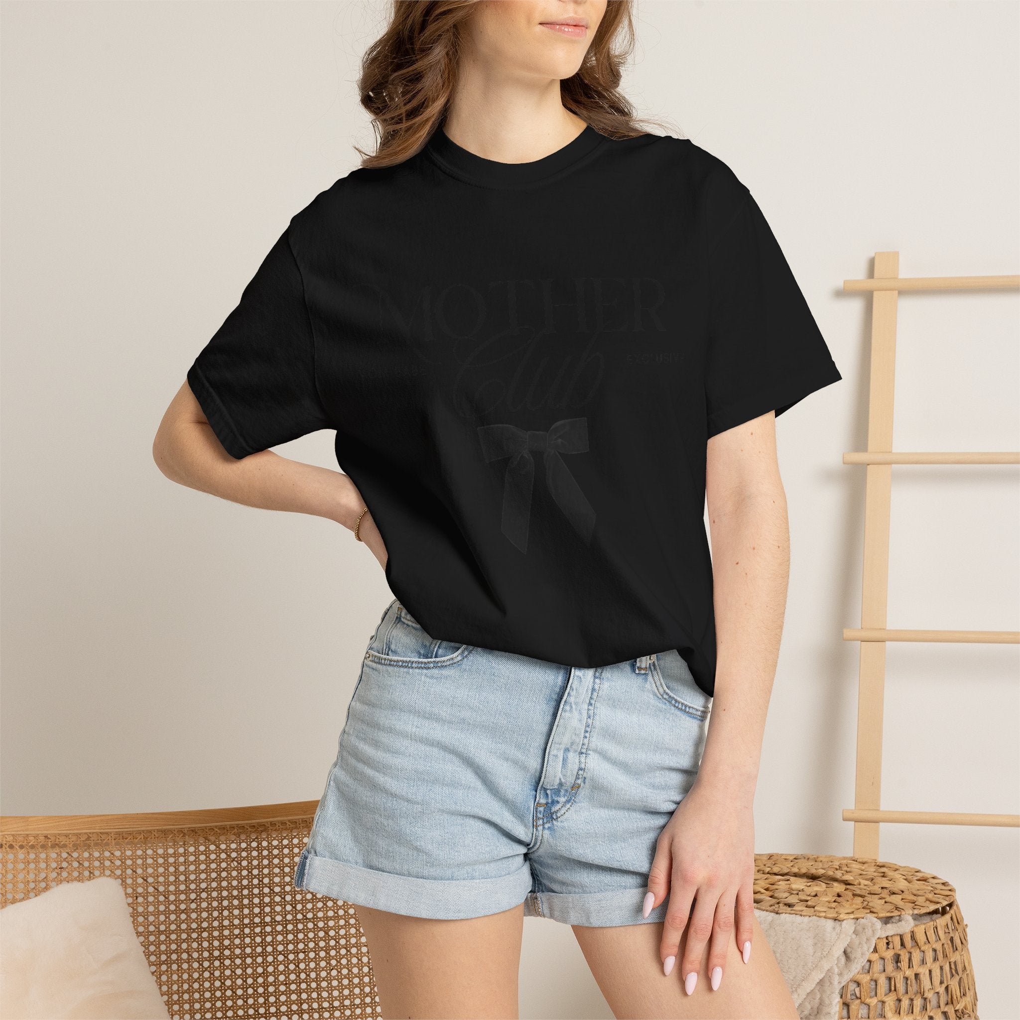 Mother Club Mom Babe Exclusive Tee - Black