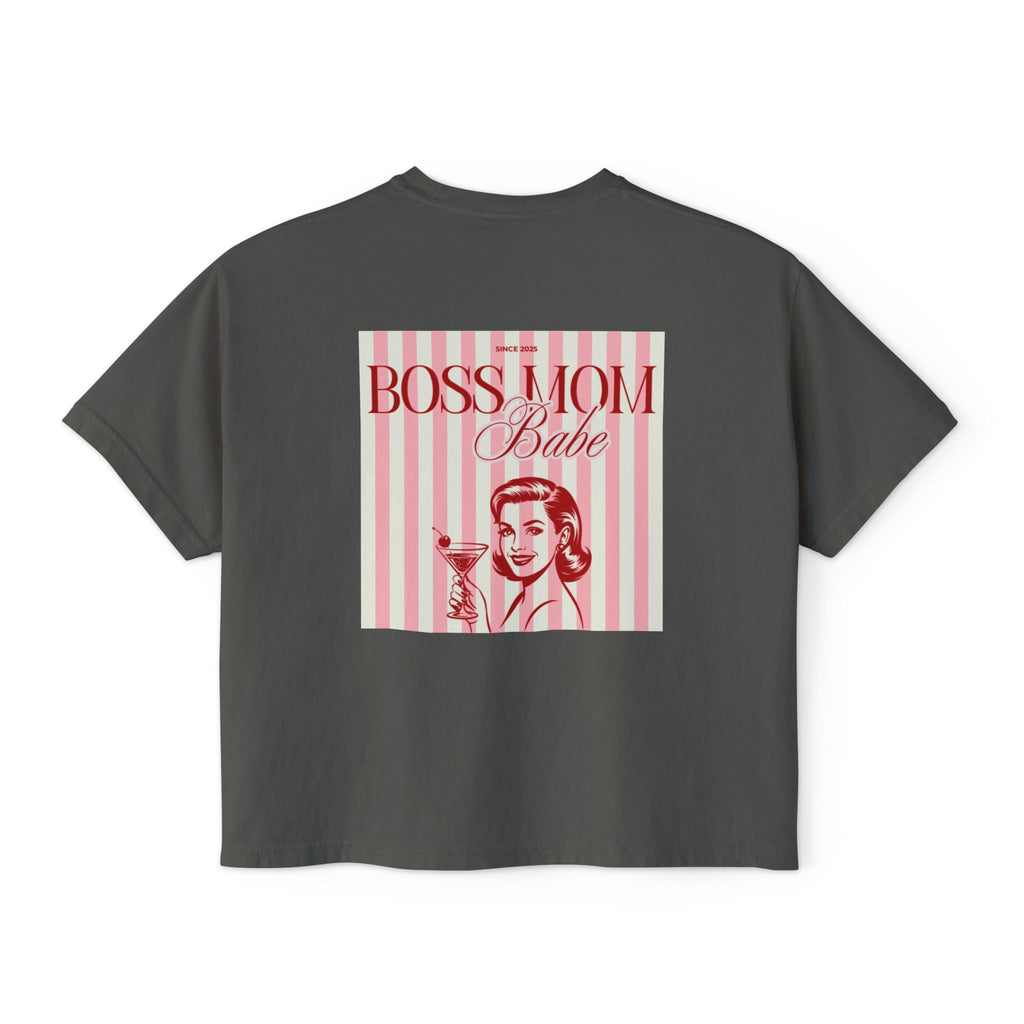 Boss Mom Babe — Vintage Retro Graphic Tee