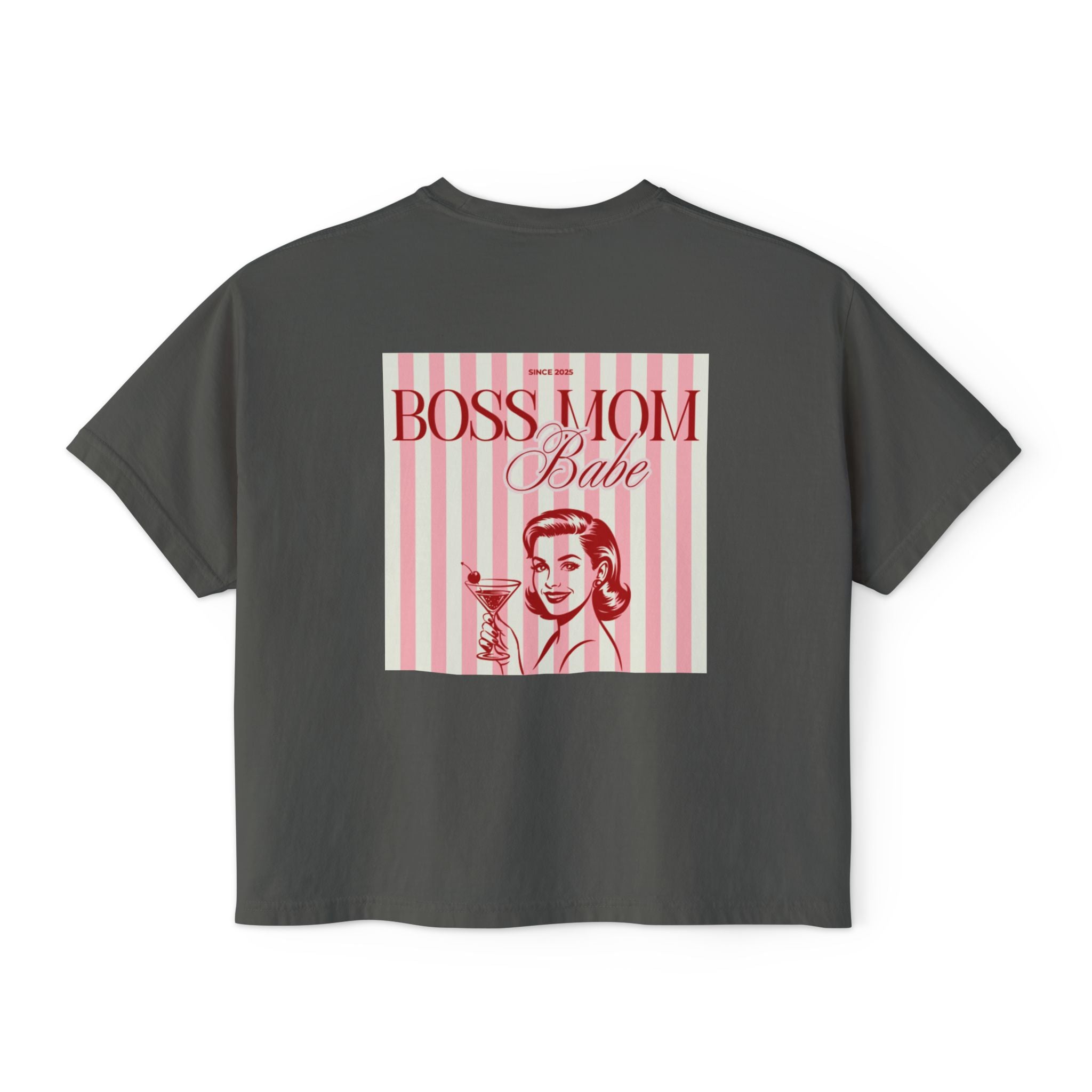 Boss Mom Babe — Vintage Retro Graphic Tee