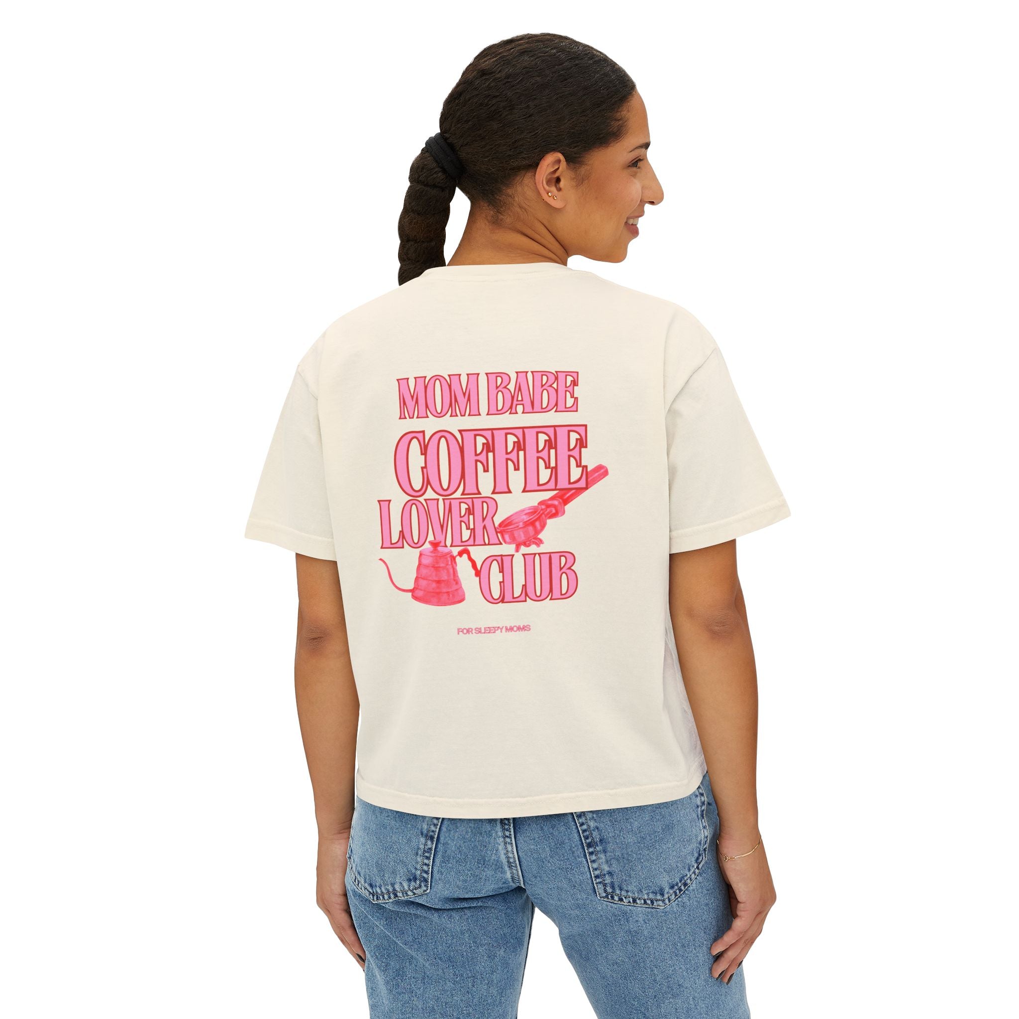 Mom Babe Coffee Lover Club - Graphic Tee
