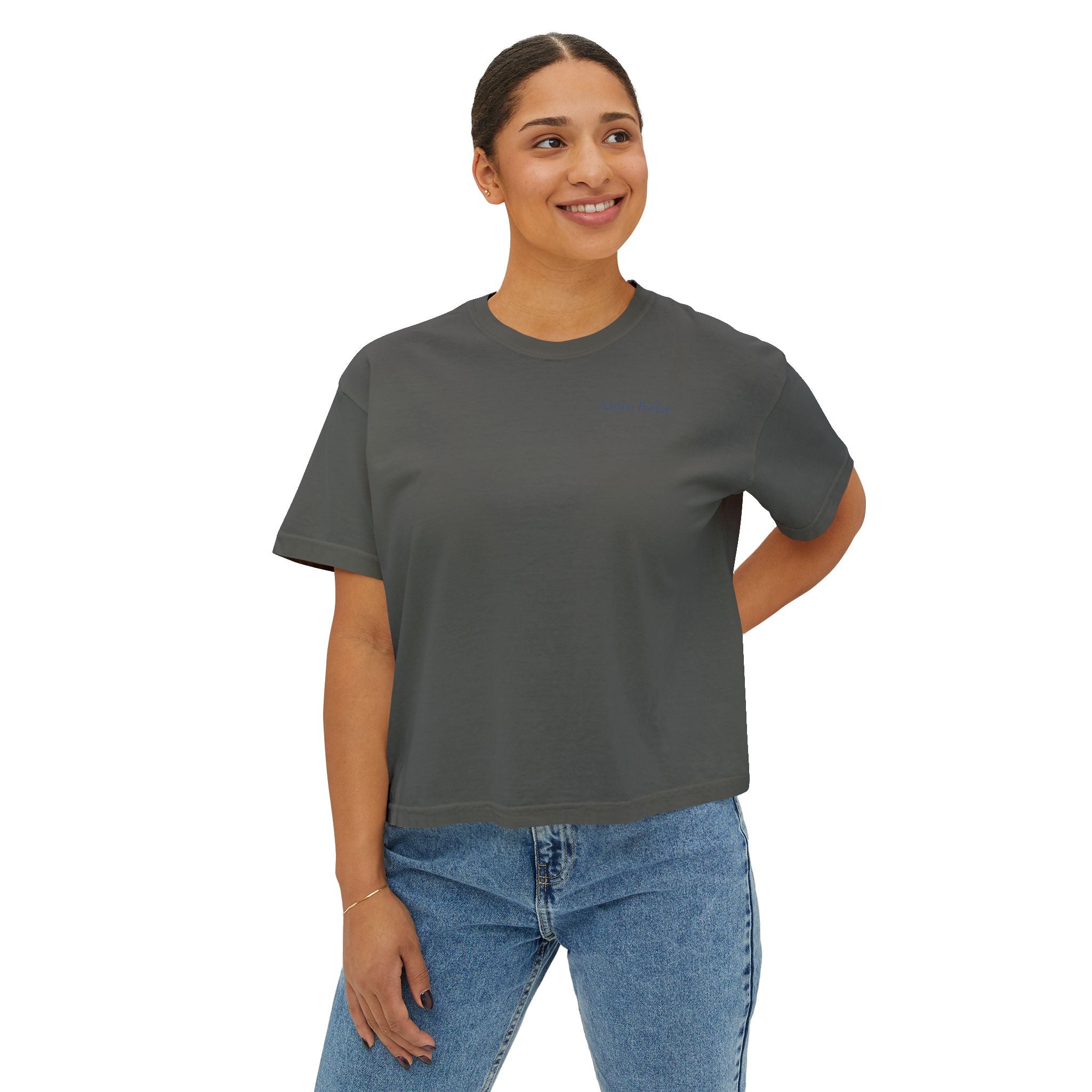 Treasure Valley Mom Club - Striped Graphic Tee