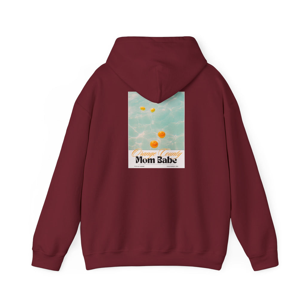 Orange County Mom Babe - Pool Graphic Hoodie