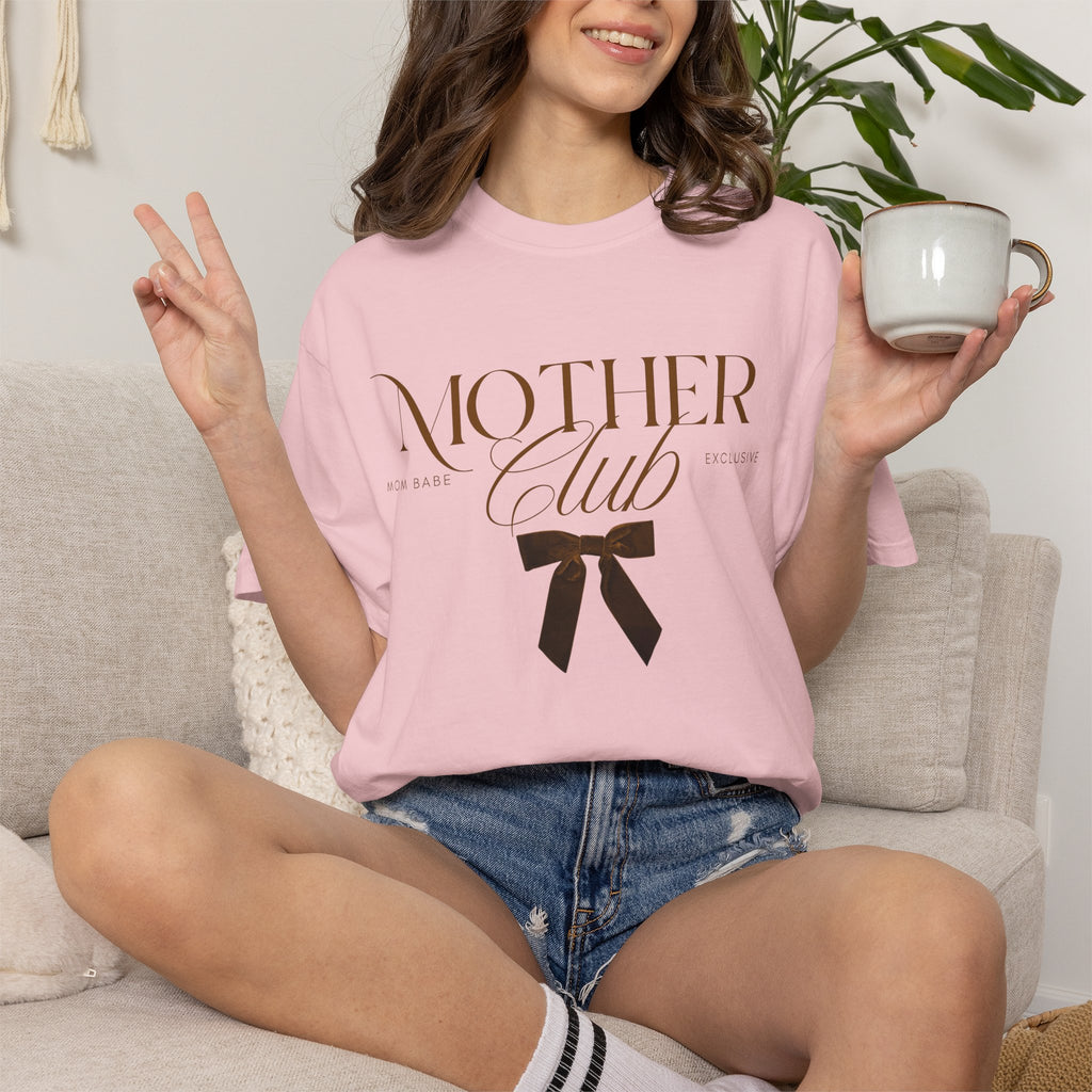 Mother Club Mom Babe Exclusive Tee - Mocha
