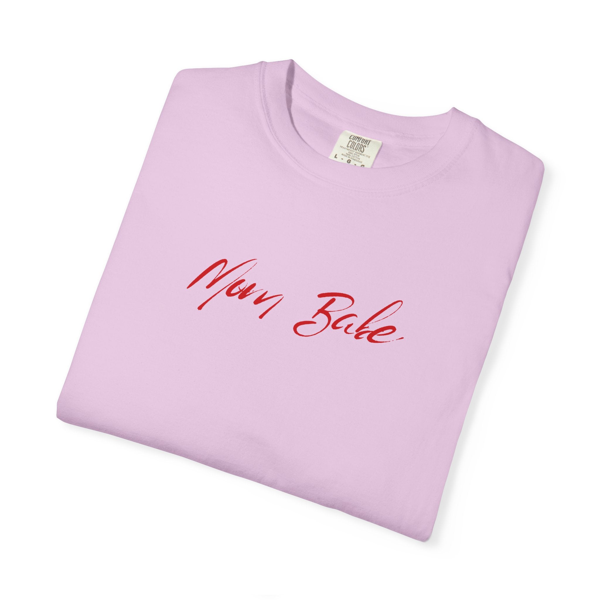 Fit Mom Social Club - Mom Babe Tee Red