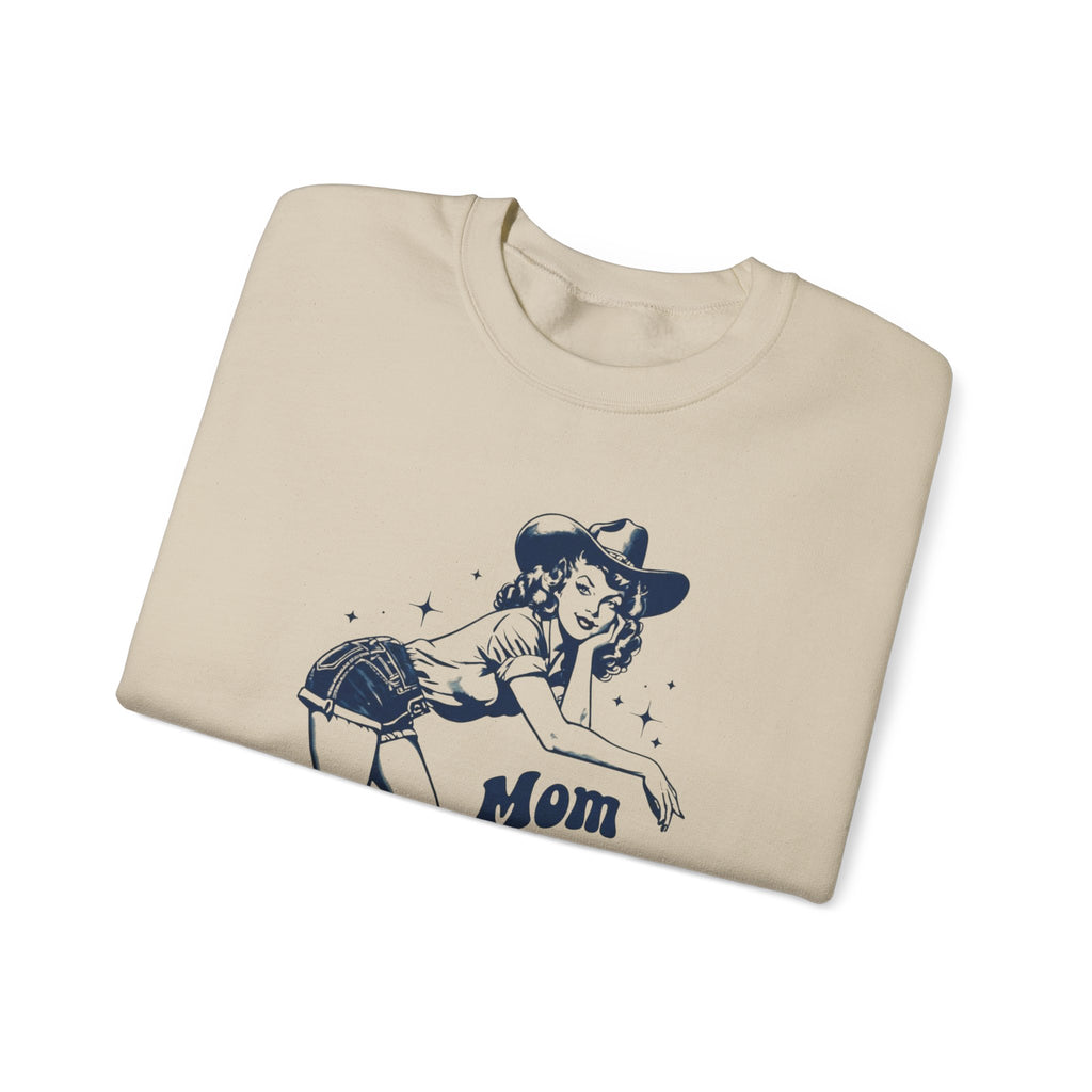 Mom Babes and Boots - Graphic Sweatshirt