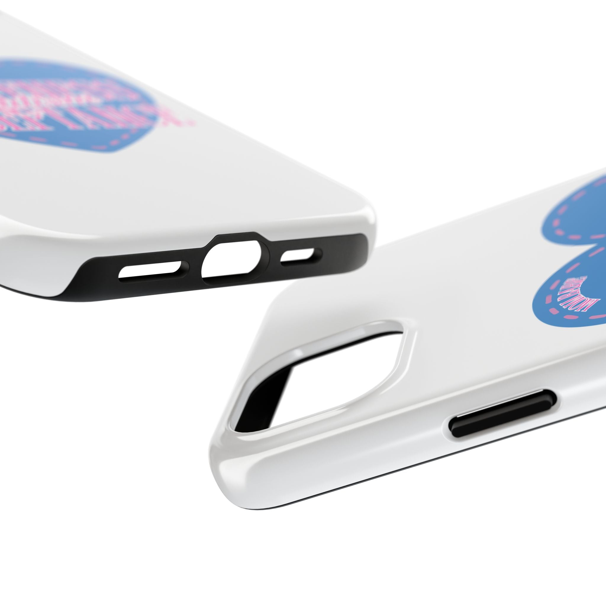 Autism Awareness and Acceptance — Stitched Heart Phone Case