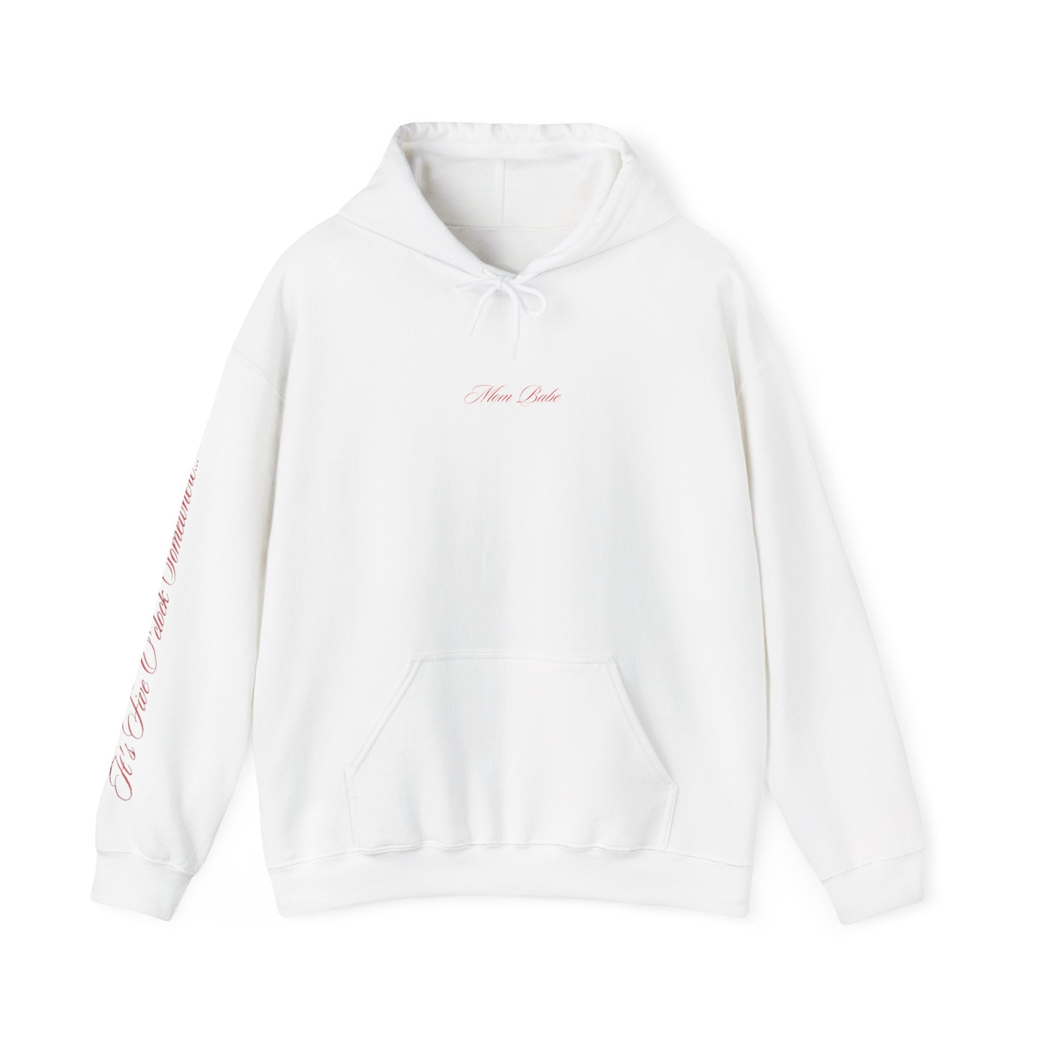 Mom Babe Cocktail Club - Martini Glass Graphic Hoodie