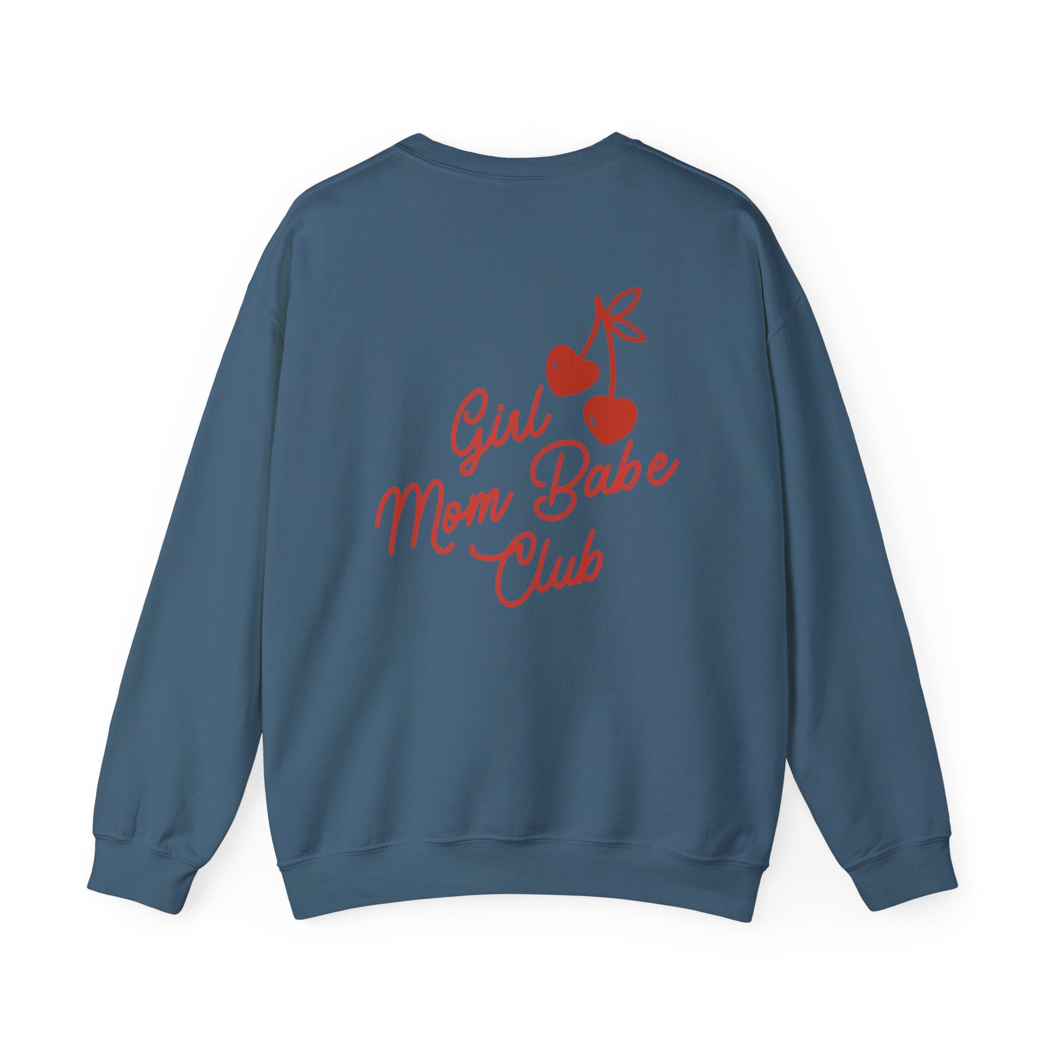 Girl Mom Babe Club - Cherry Graphic Sweatshirt