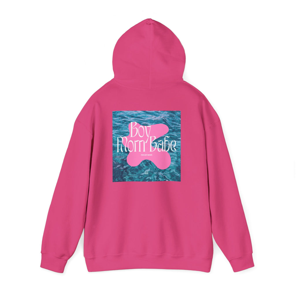 Boy Mom Babe — Water Graphic Hoodie