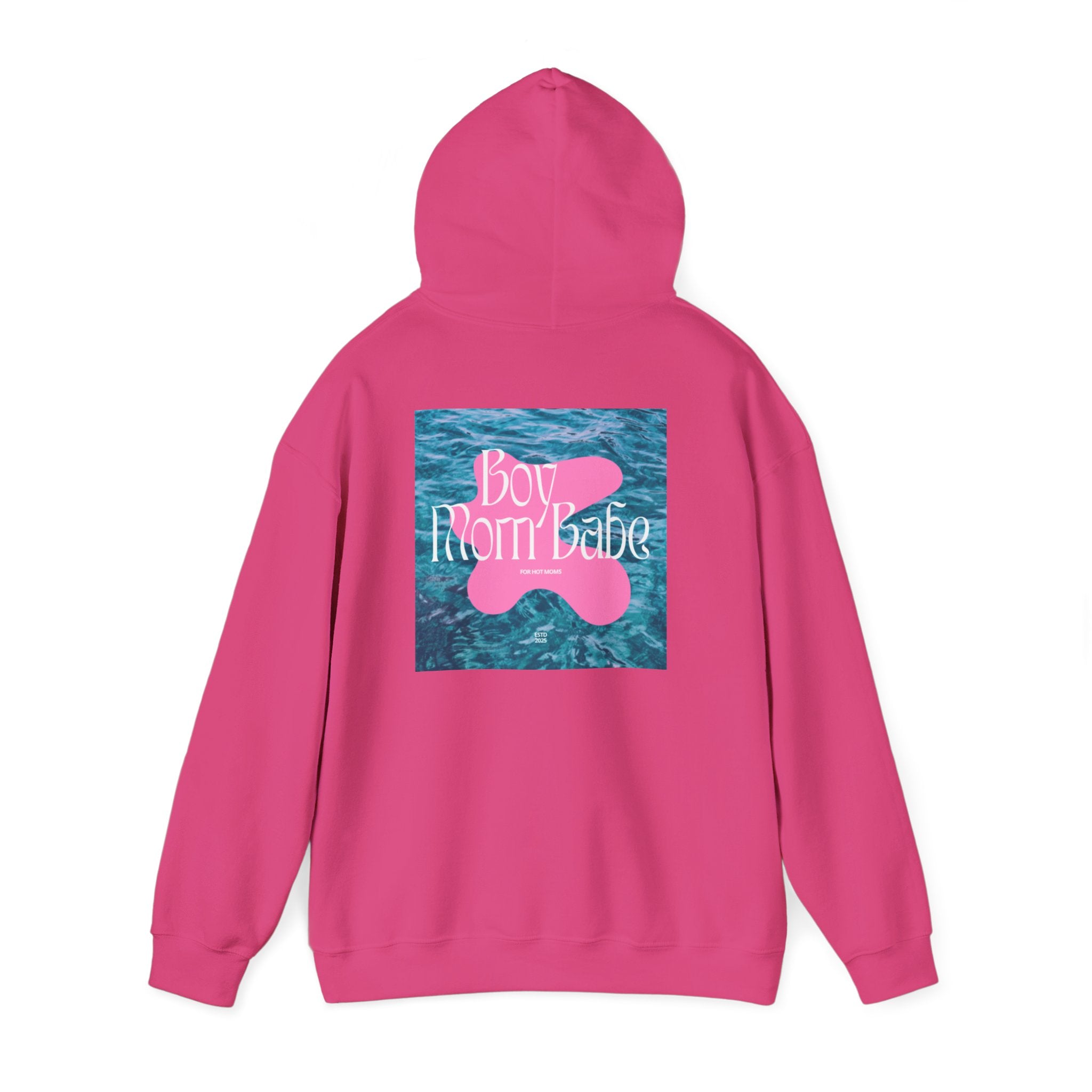 Boy Mom Babe — Water Graphic Hoodie