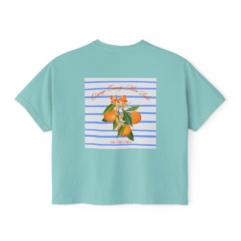 Orange County Mom Babe — Orange Blossom Graphic Tee