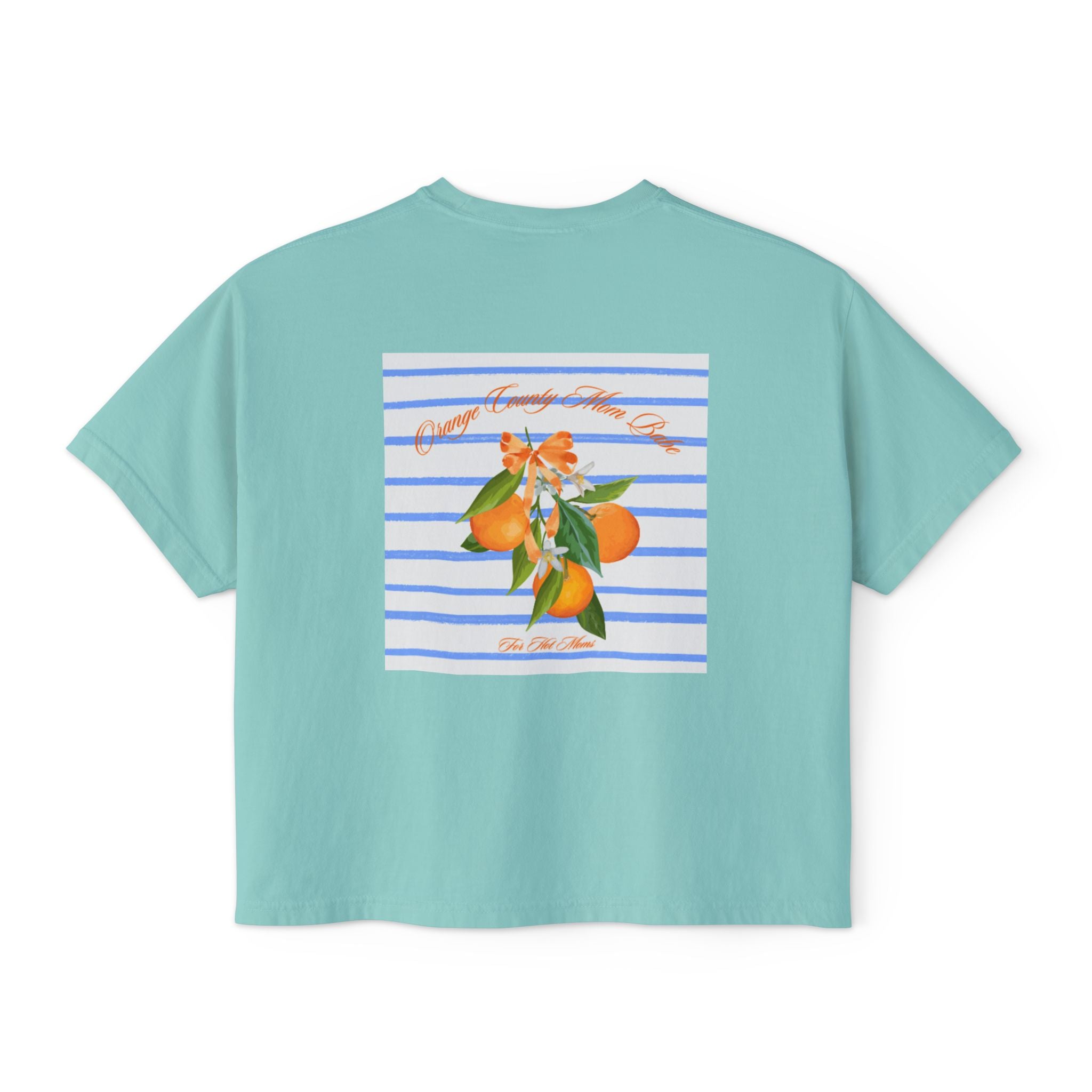 Orange County Mom Babe — Orange Blossom Graphic Tee