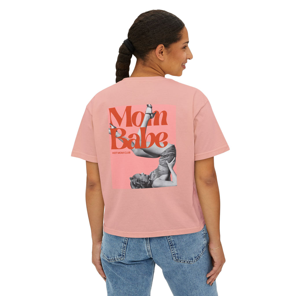 Mom Babe Hot Mom Club - Vintage Graphic Tee