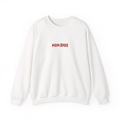 All Mom Babes Need - Graphic Check Sweatshirt