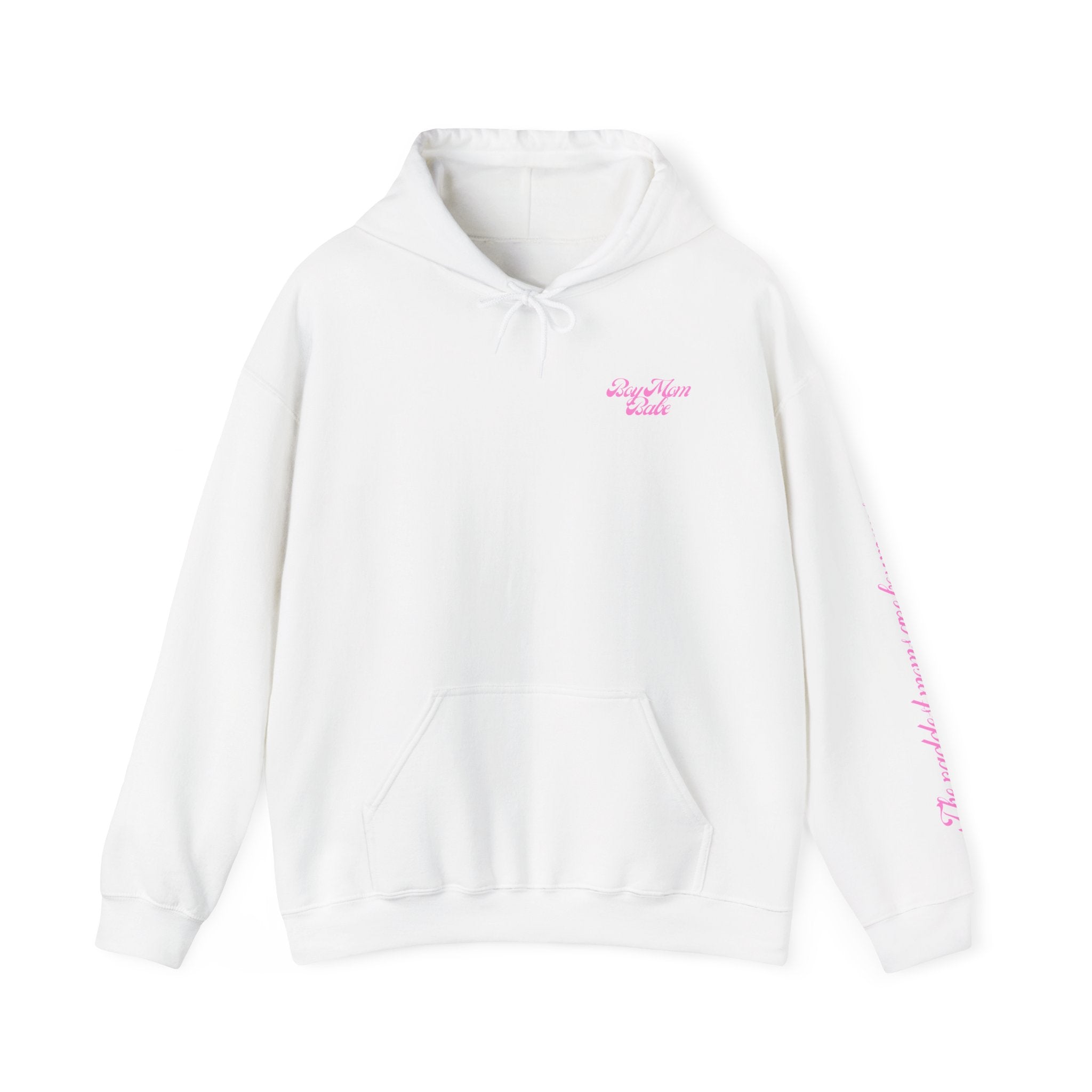 The Raddest Moms Are Boy Moms - Skeletal Rock Hand Graphic Hoodie