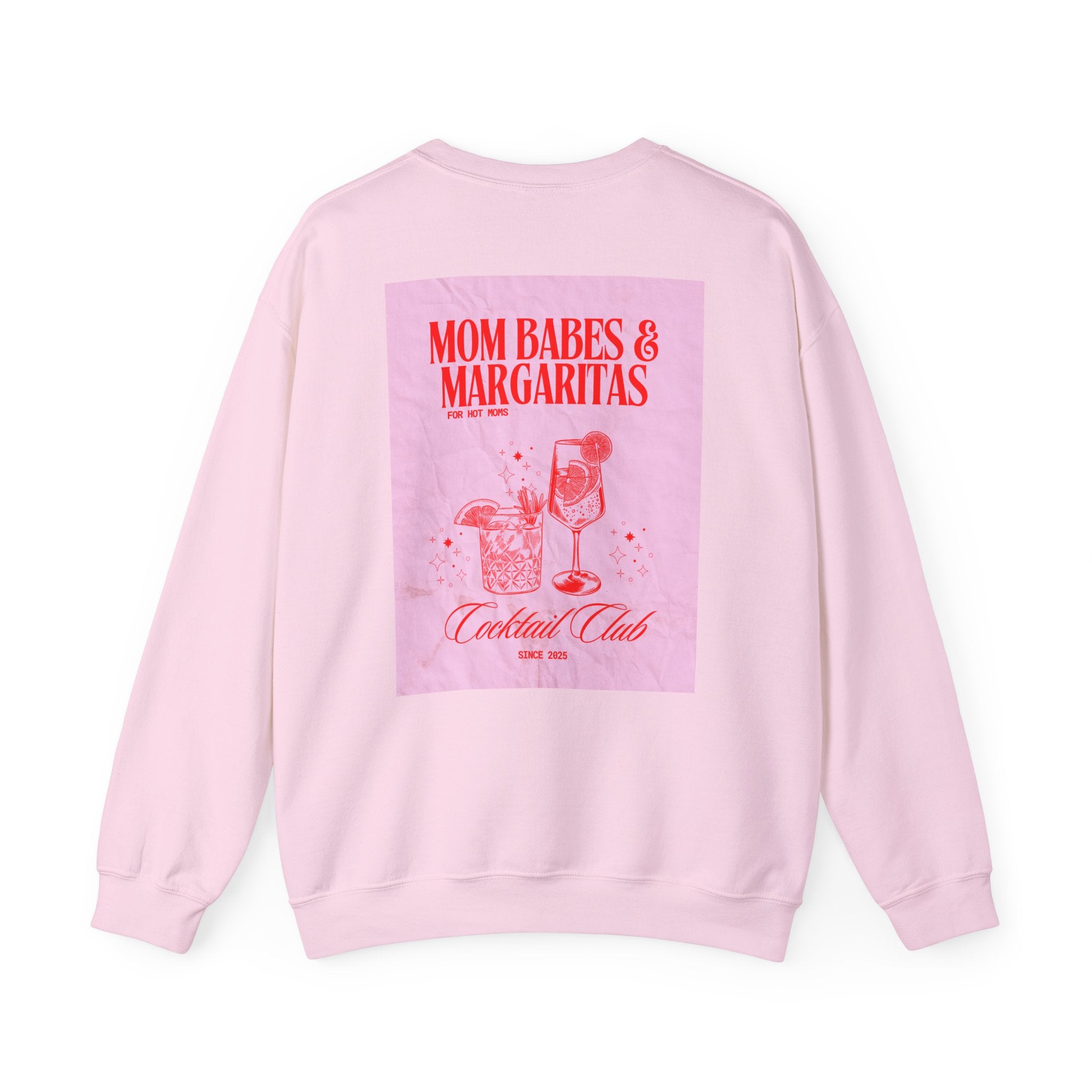 Mom Babes & Margaritas - Cocktail Club Graphic Sweatshirt