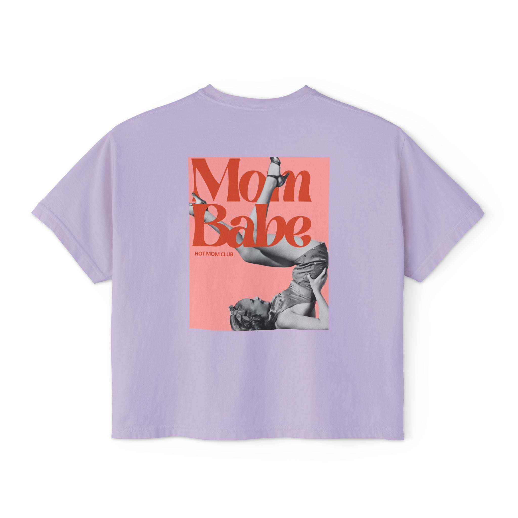 Mom Babe Hot Mom Club - Vintage Graphic Tee