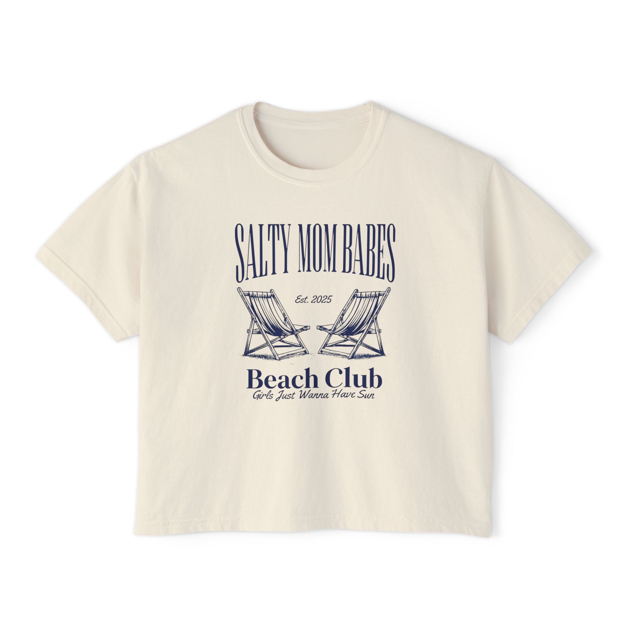 Salty Mom Babes Beach Club- Girls Just Wanna Have Sun Graphic Tee