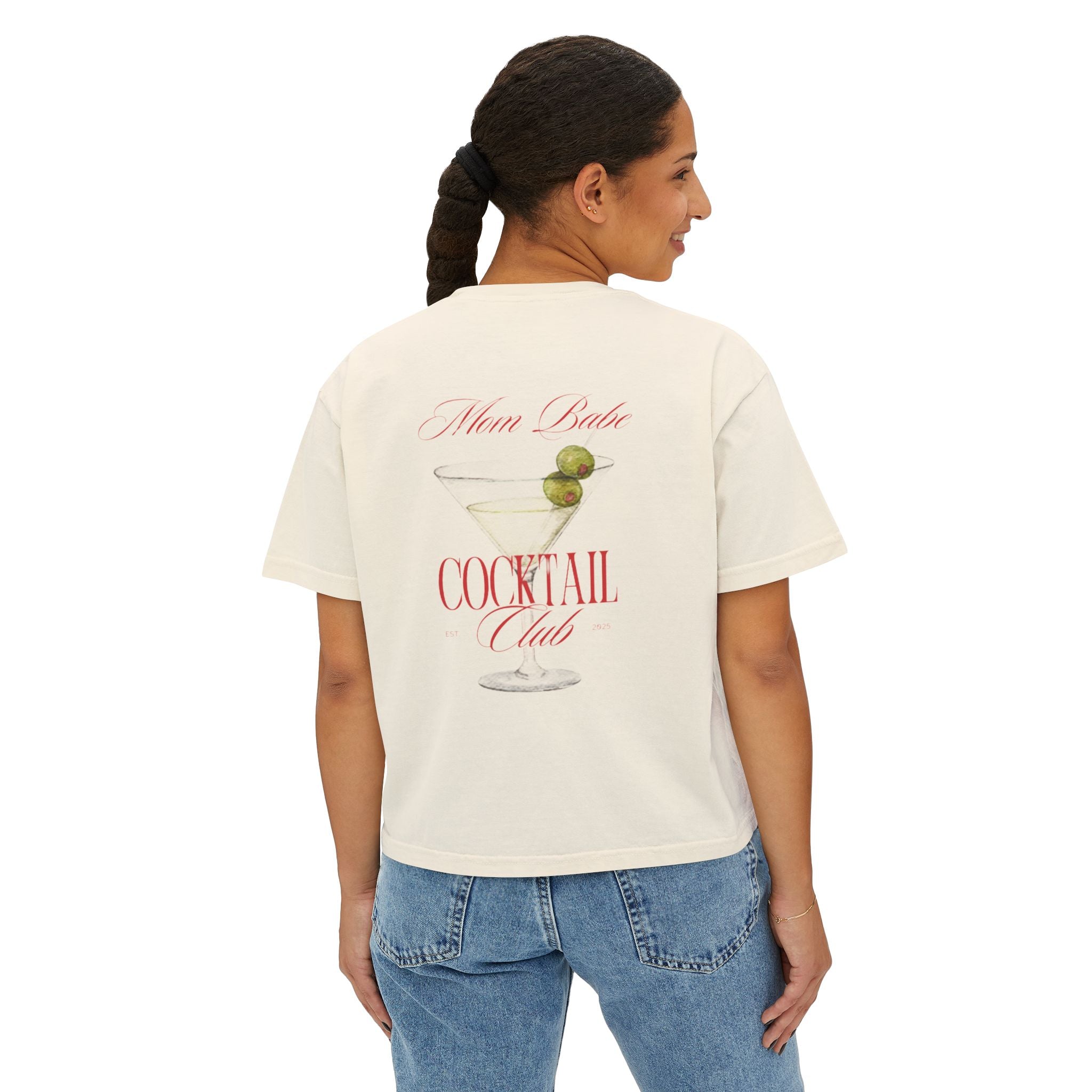 Mom Babe Cocktail Club - Martini Graphic Tee