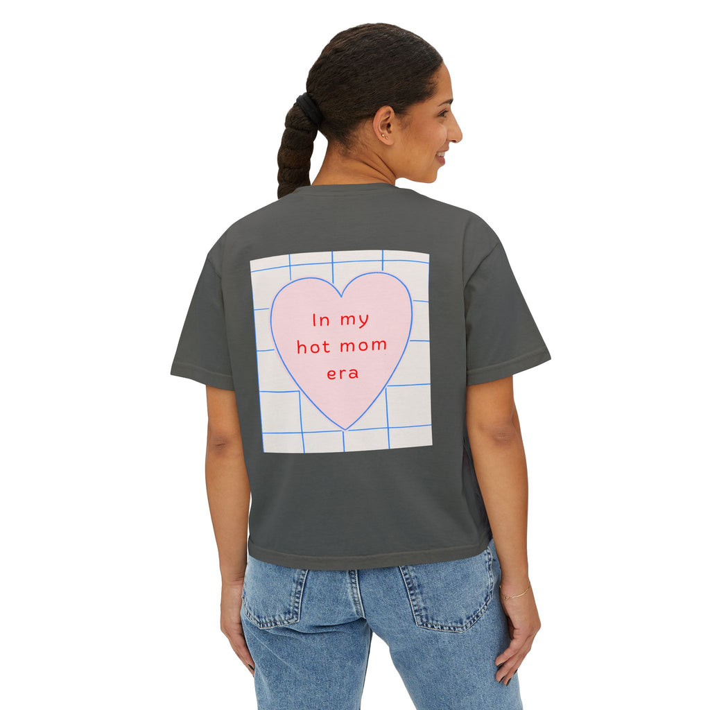 In My Hot Mom Era - Heart Graphic Tee