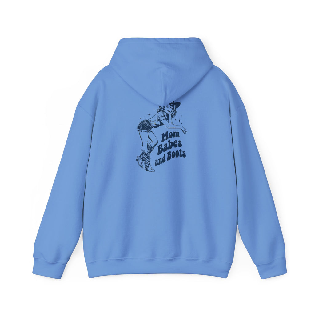 Mom Babes and Boots - Graphic Hoodie