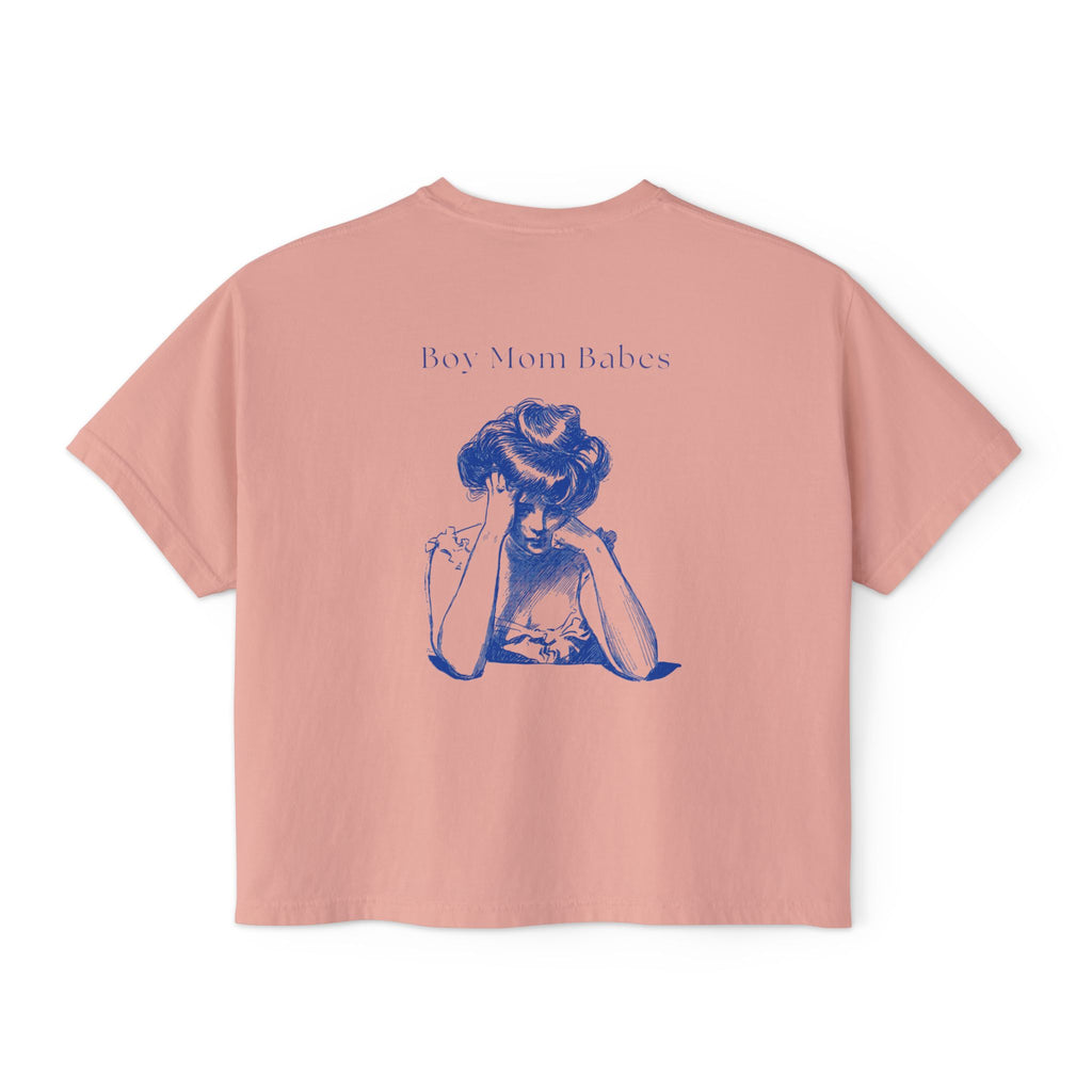 Boy Mom Babe - Vintage Graphic Tee