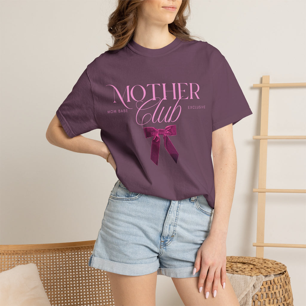 Mother Club Mom Babe Exclusive Tee - Petal