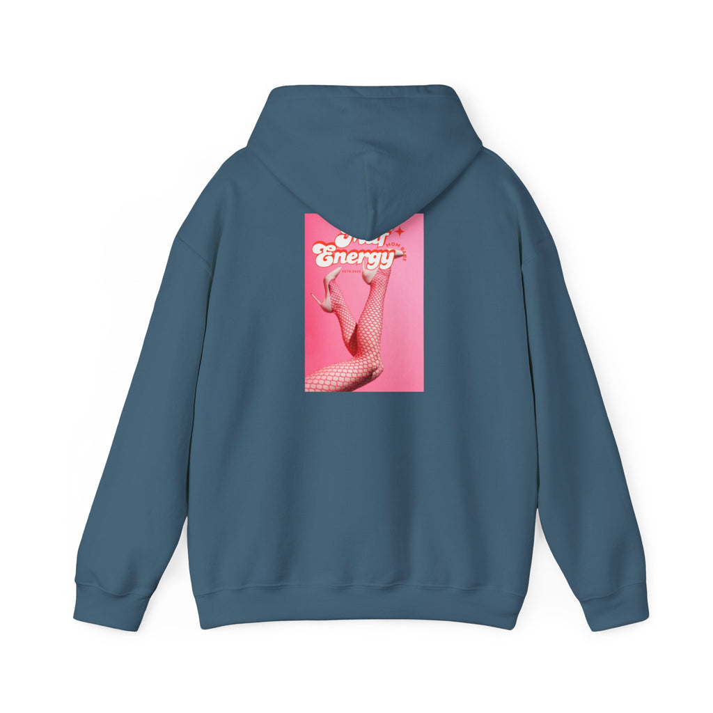 MILF Energy Mom Babe — Fishnet Graphic Hoodie